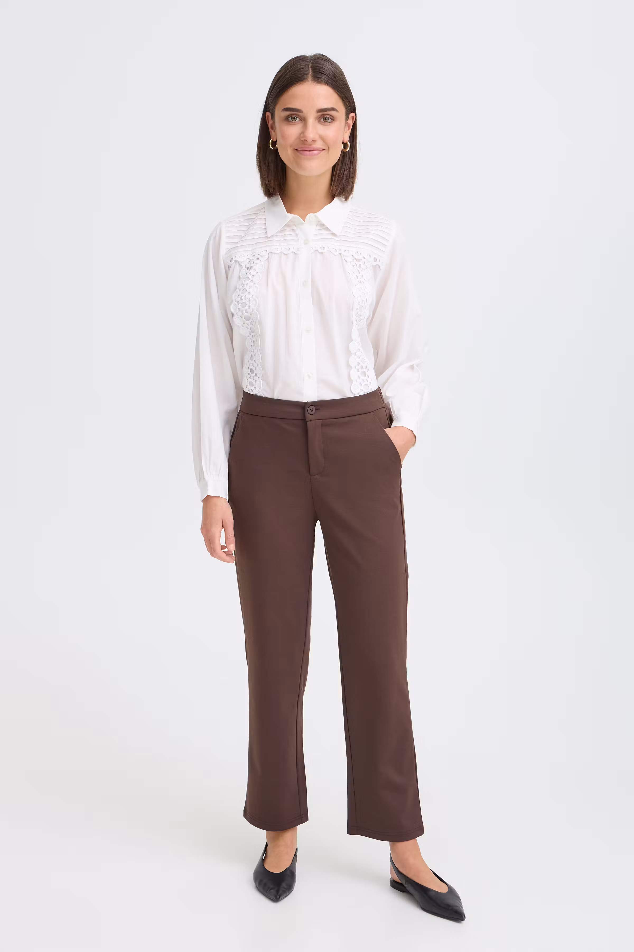 FRBLAZER Bukser LOOKBOOK FRONT 20617470-190913