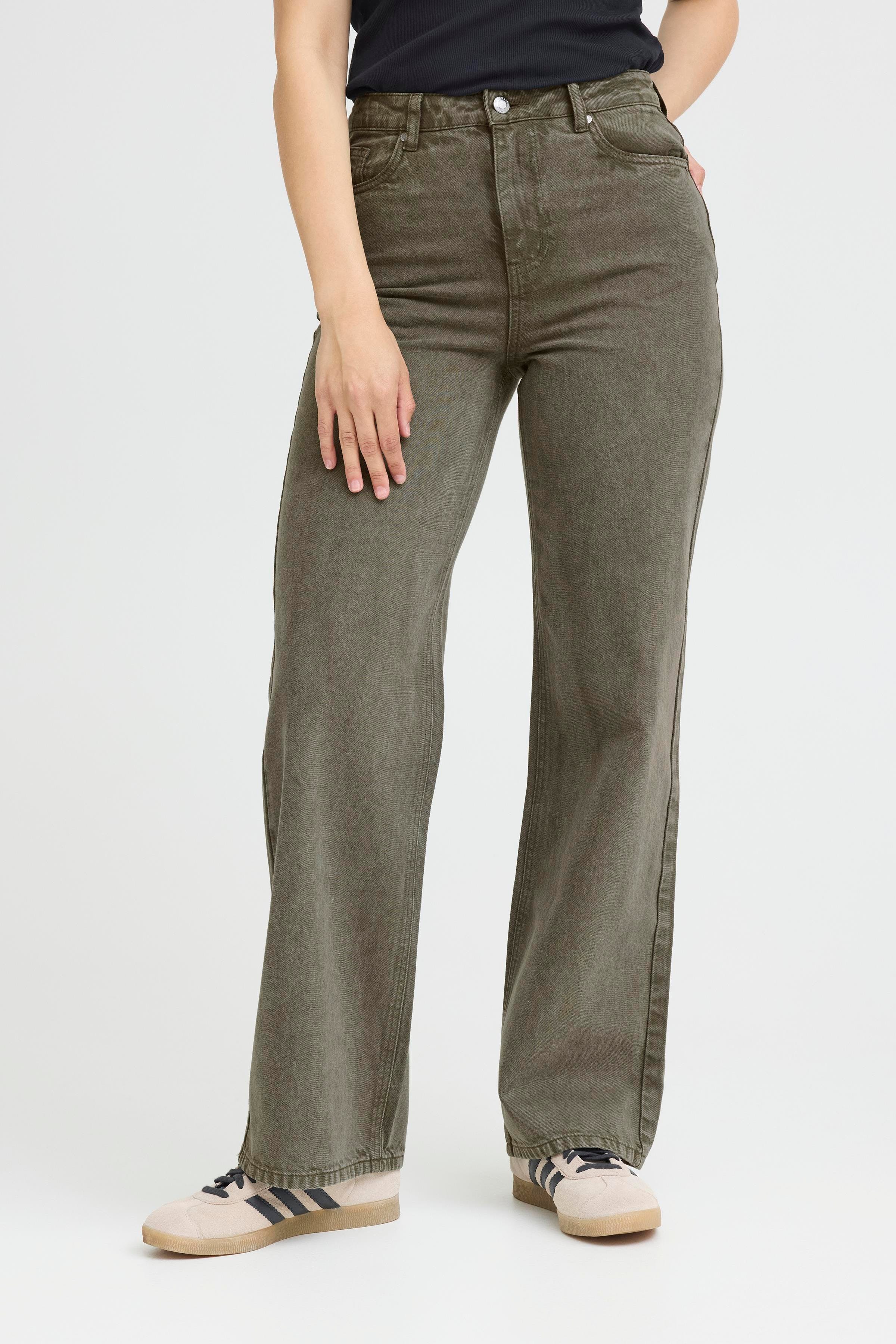 PZGIANNI Ultra High Waist Wide Leg Trousers LOOKBOOK FRONT 50209134-190511