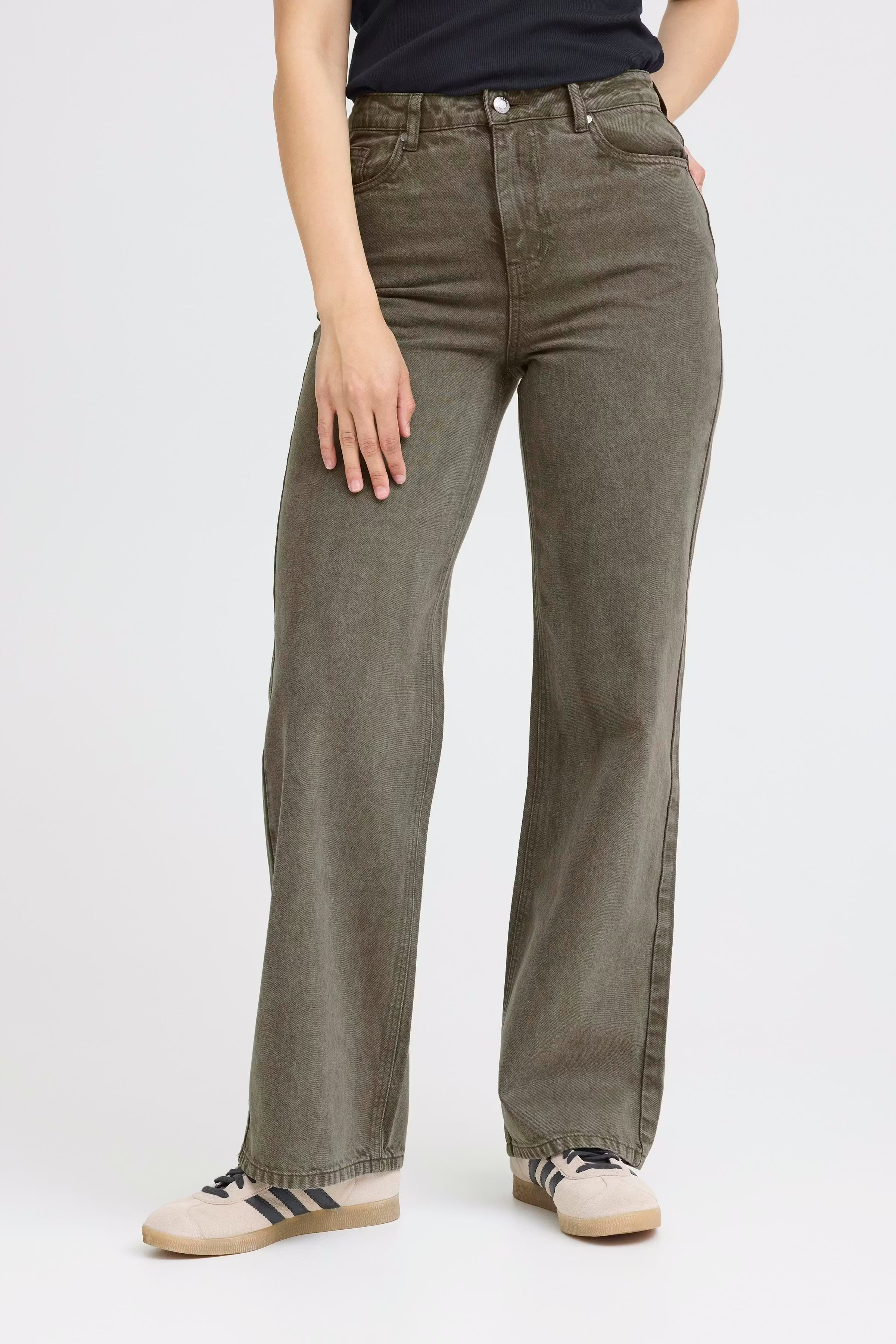 PZGIANNI Ultra High Waist Wide Leg Trousers LOOKBOOK FRONT 50209134-190511