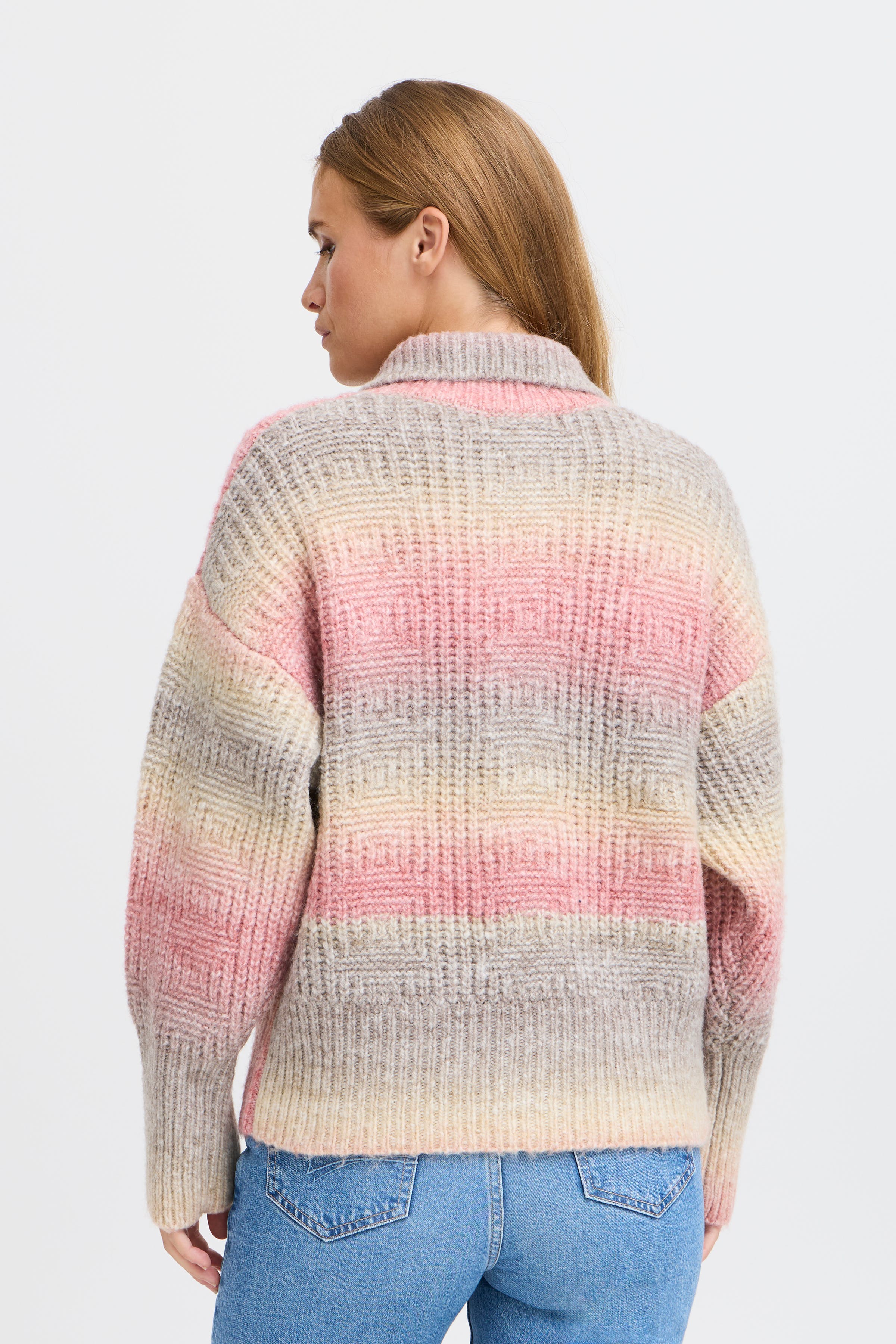 PZFATIMA Knitted cardigan LOOKBOOK BACK 50208605-1719271