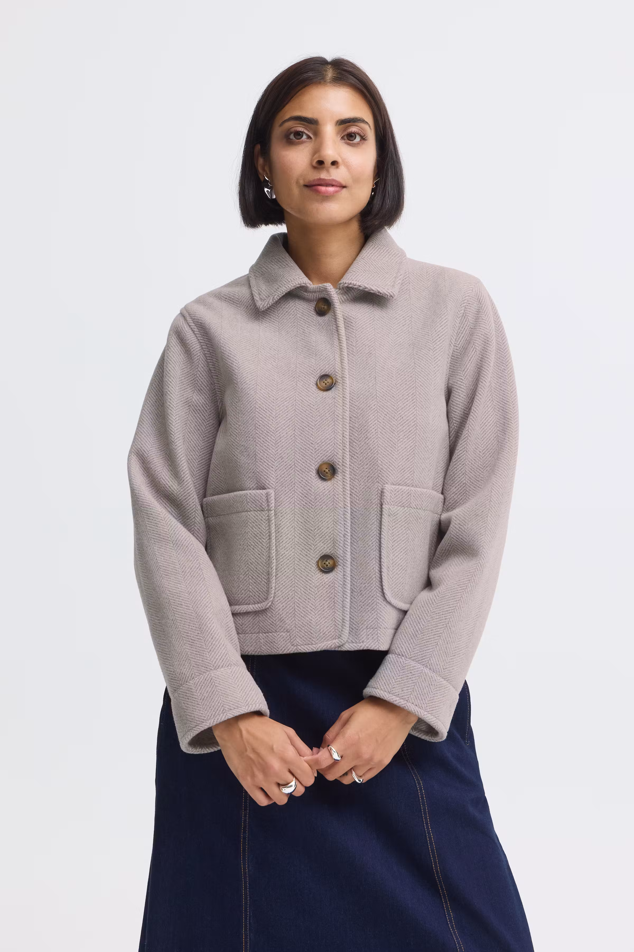 FREVILLA Jakke LOOKBOOK FRONT 20617962-900009855