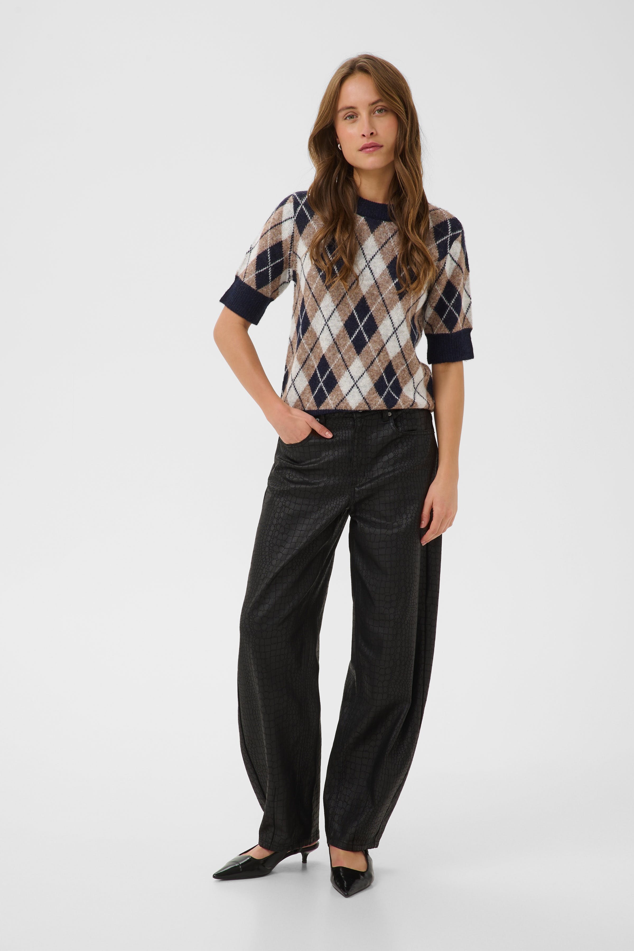KAharlow Argyle Pullover i ullblanding LOOKBOOK FRONT 10512427-1000645