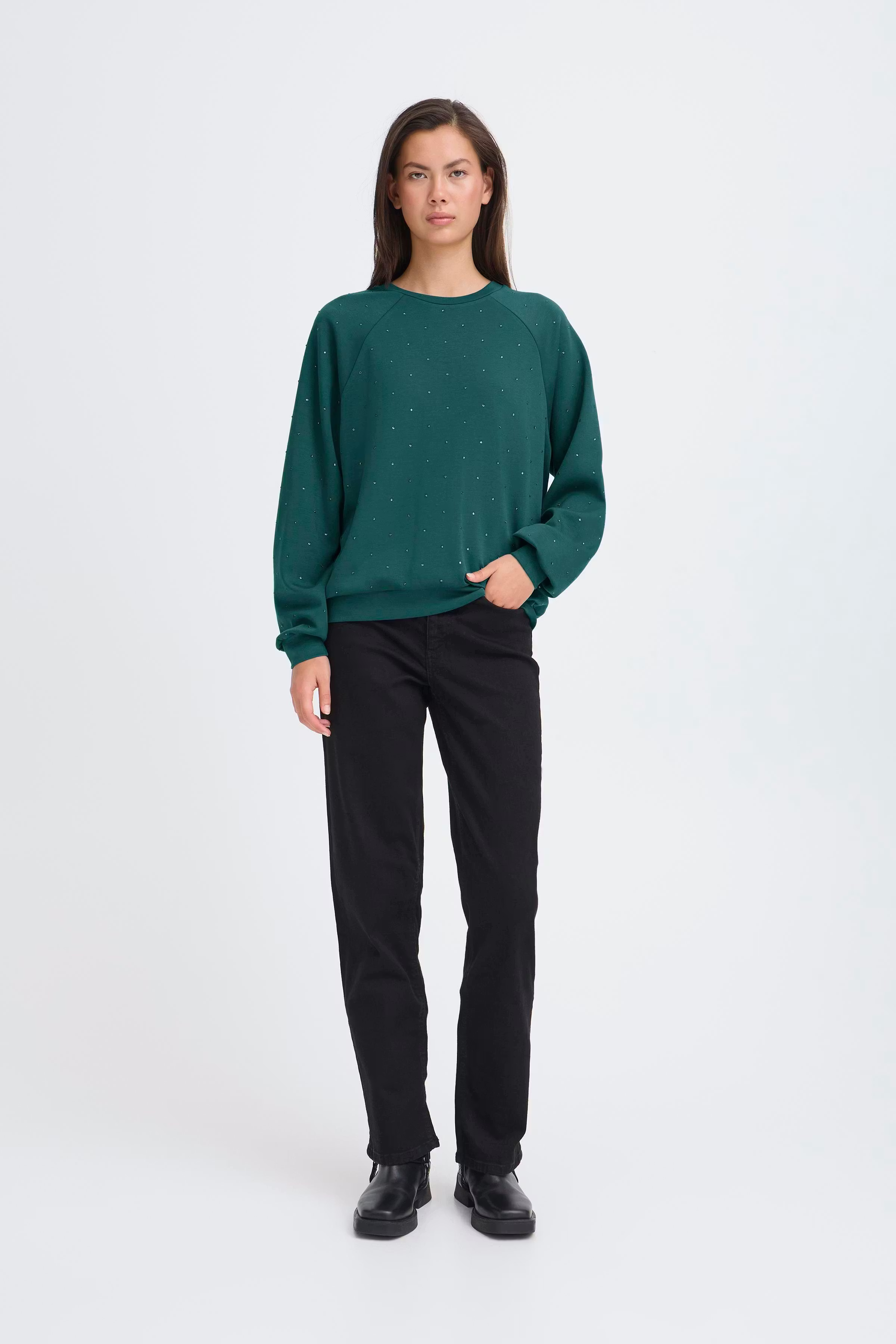 IHAMIAS Sweatshirt LOOKBOOK FRONT 20124881-195320