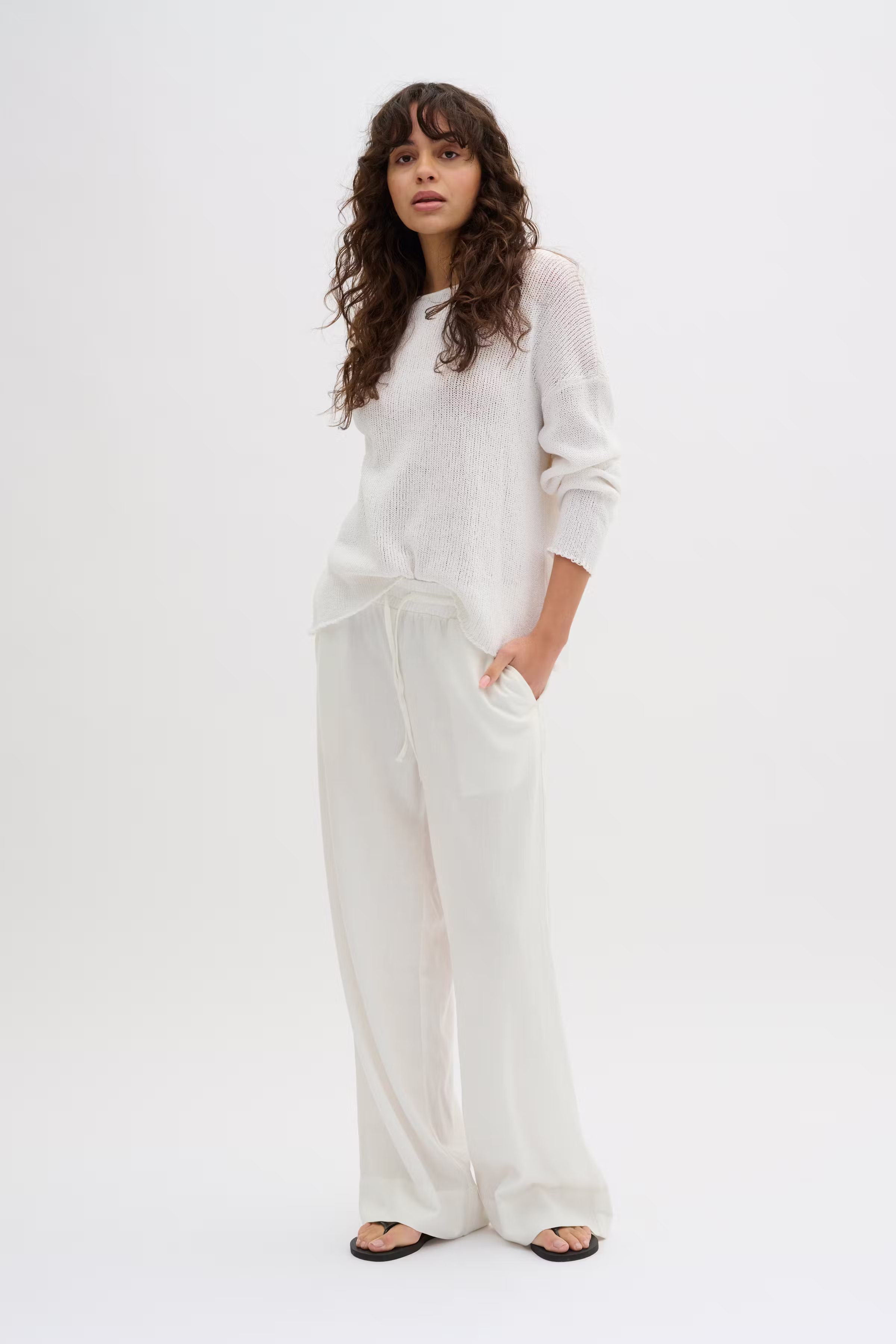 DivaMW Linen knit LOOKBOOK FRONT 10704716-110601
