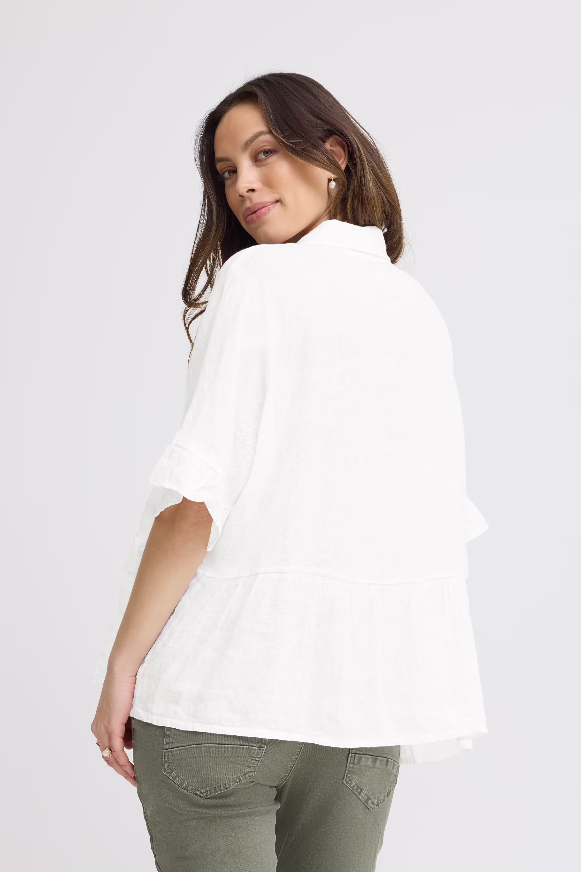 SBFONTANELLE Skjorte LOOKBOOK BACK 22100886-110602