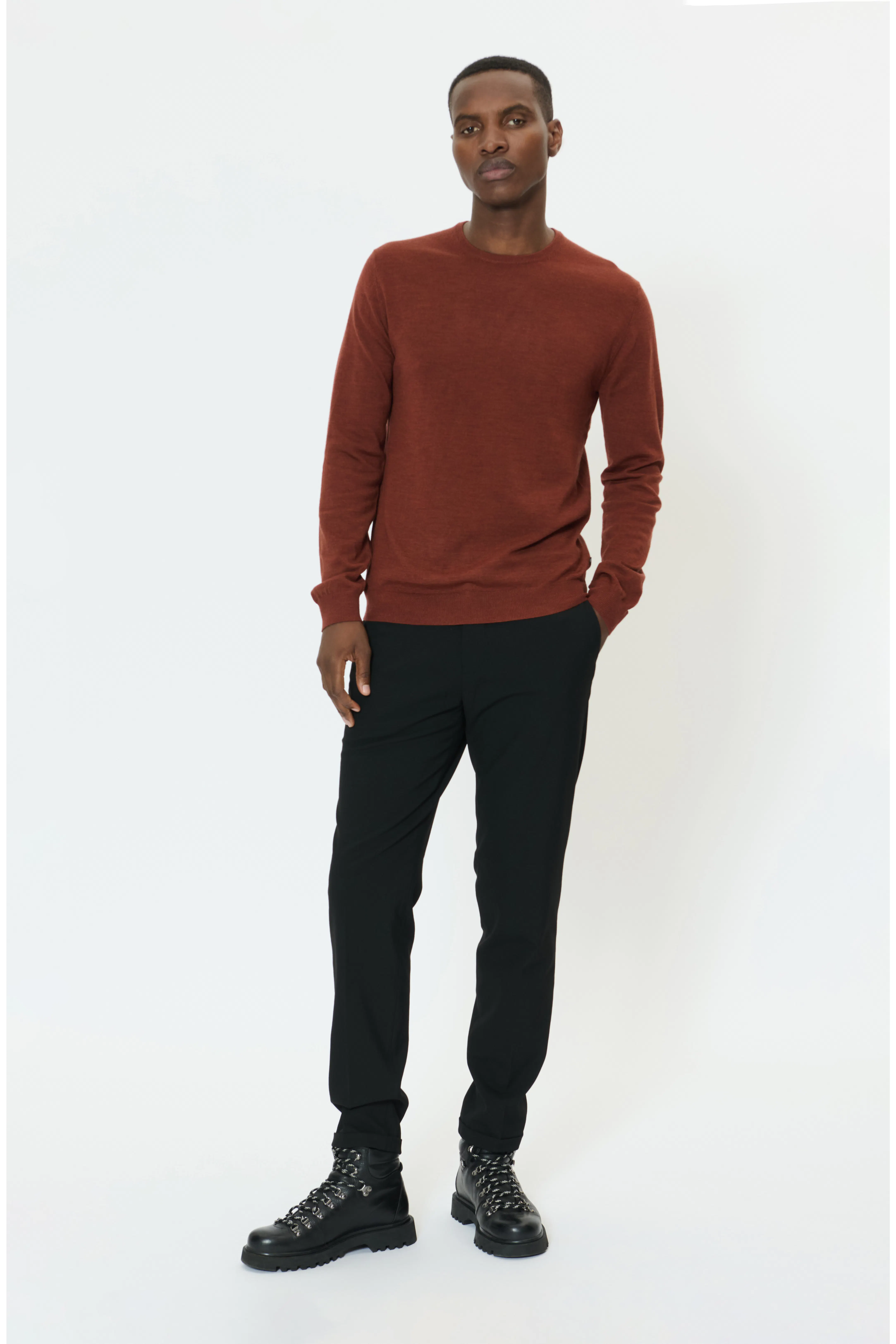 Margrate Merino Pullover LOOKBOOK FRONT 30200611-1912421