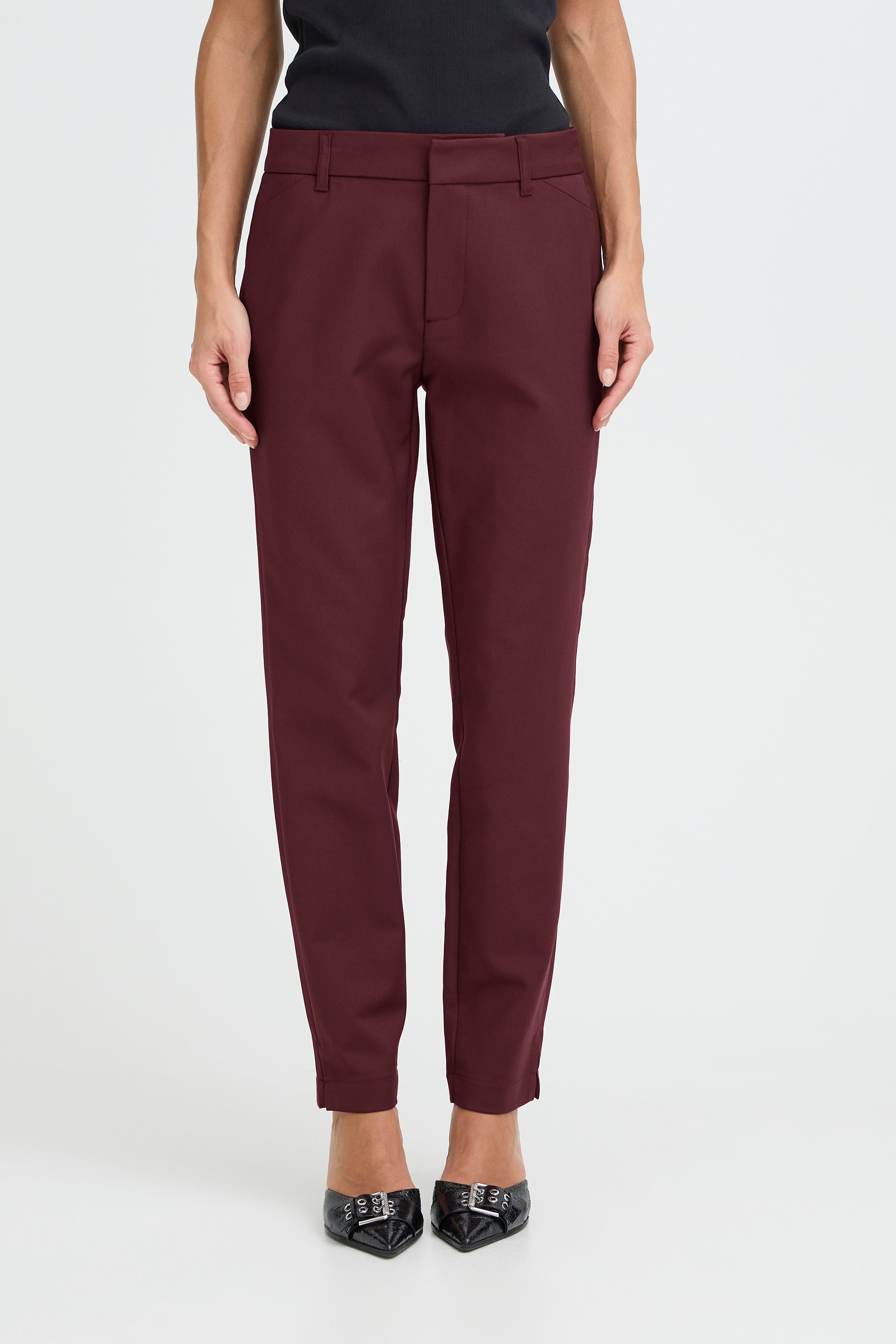 PZBINDY High Waist, Ankle Skinny Leg Trousers LOOKBOOK FRONT 50210331-191718