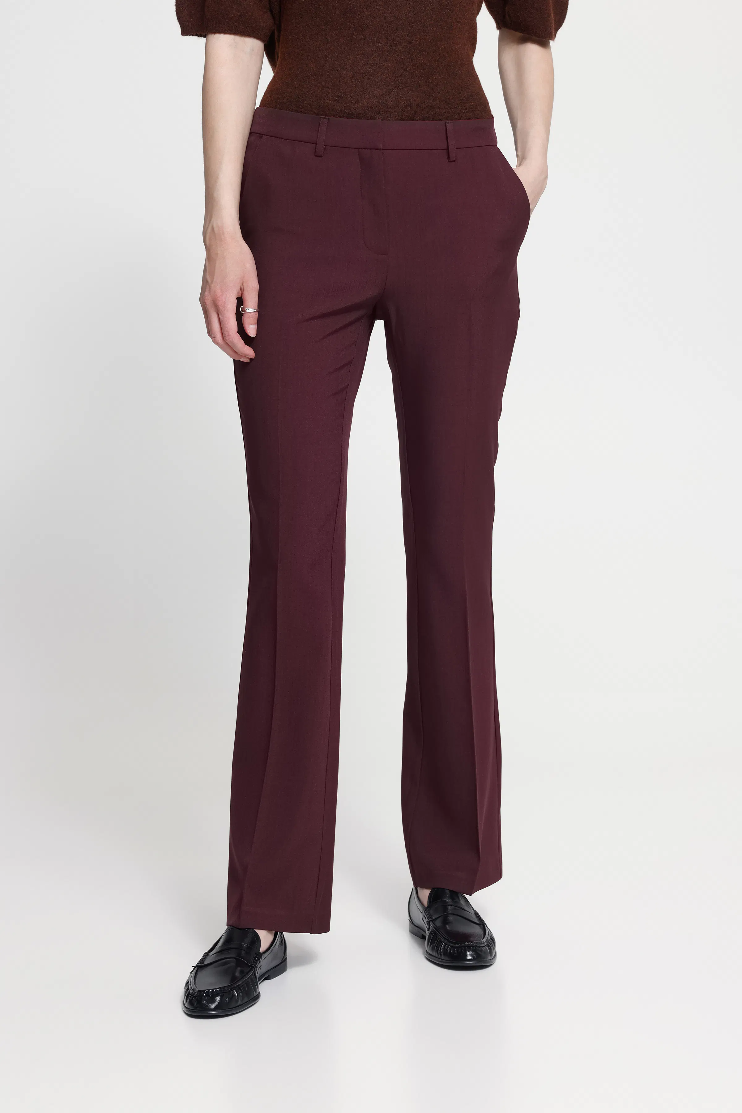 IHFAVA Flared Bukser LOOKBOOK FRONT 20125678-1916271