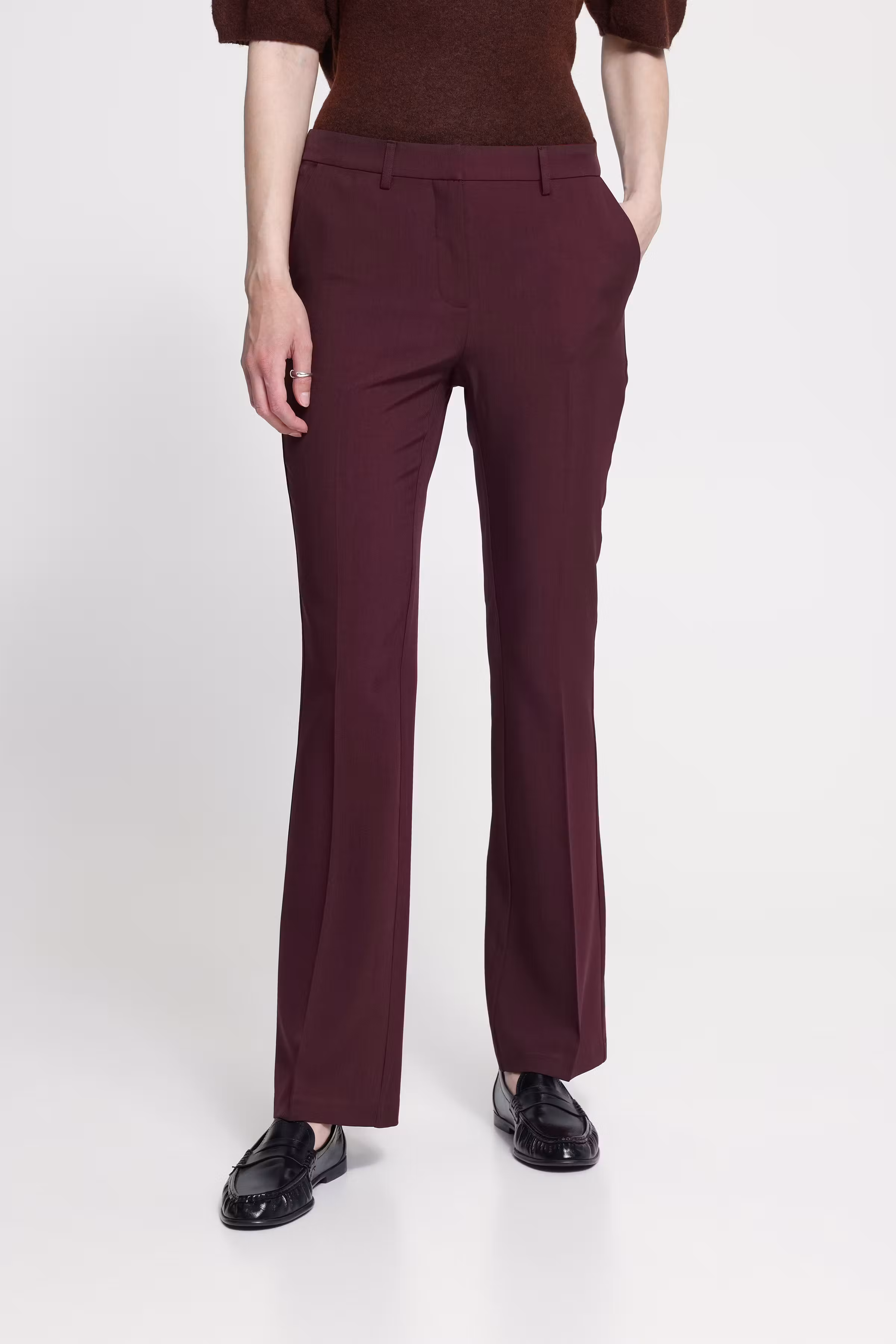 IHFAVA Flared Bukser LOOKBOOK FRONT 20125678-1916271