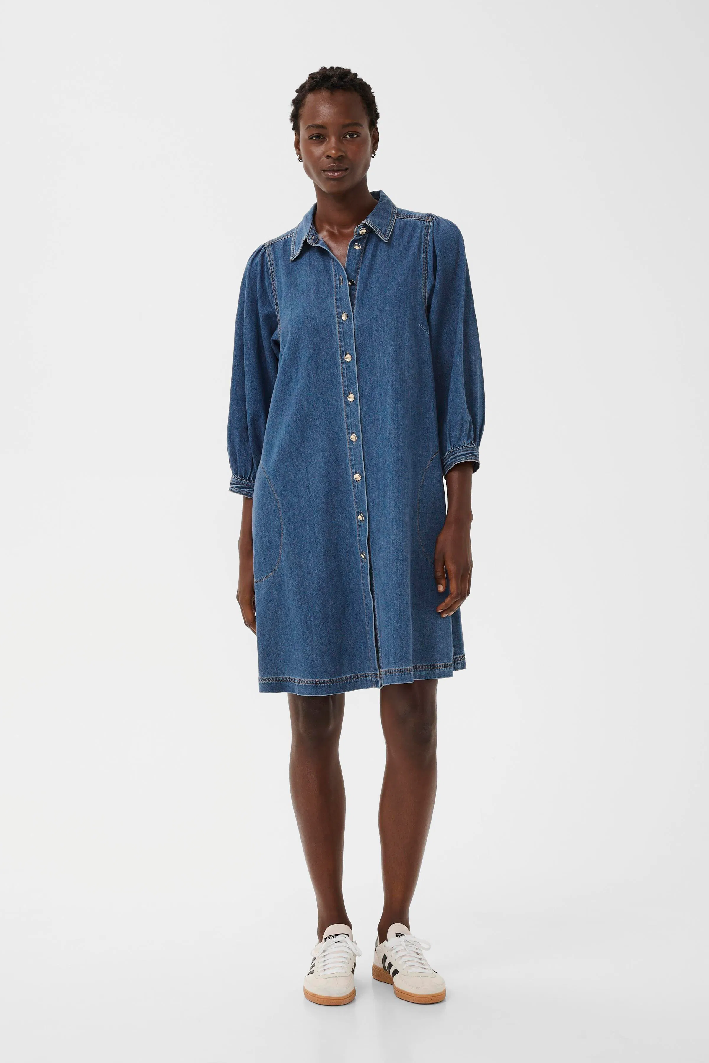 ZayraPW Cardigan in hydrangea / blue colour