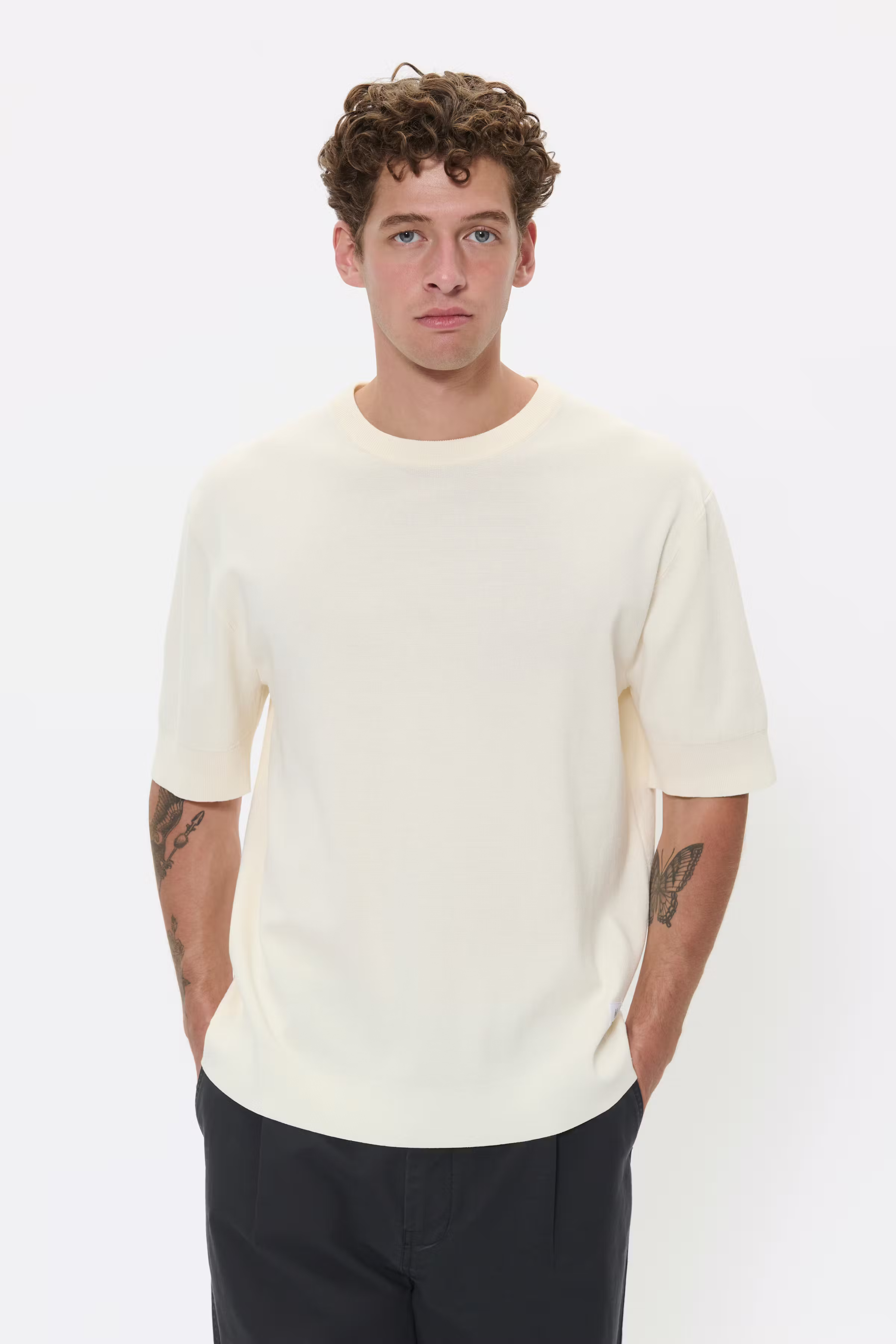 MAtrivolt M73 Knit T-shirt LOOKBOOK FRONT 30208109-110104
