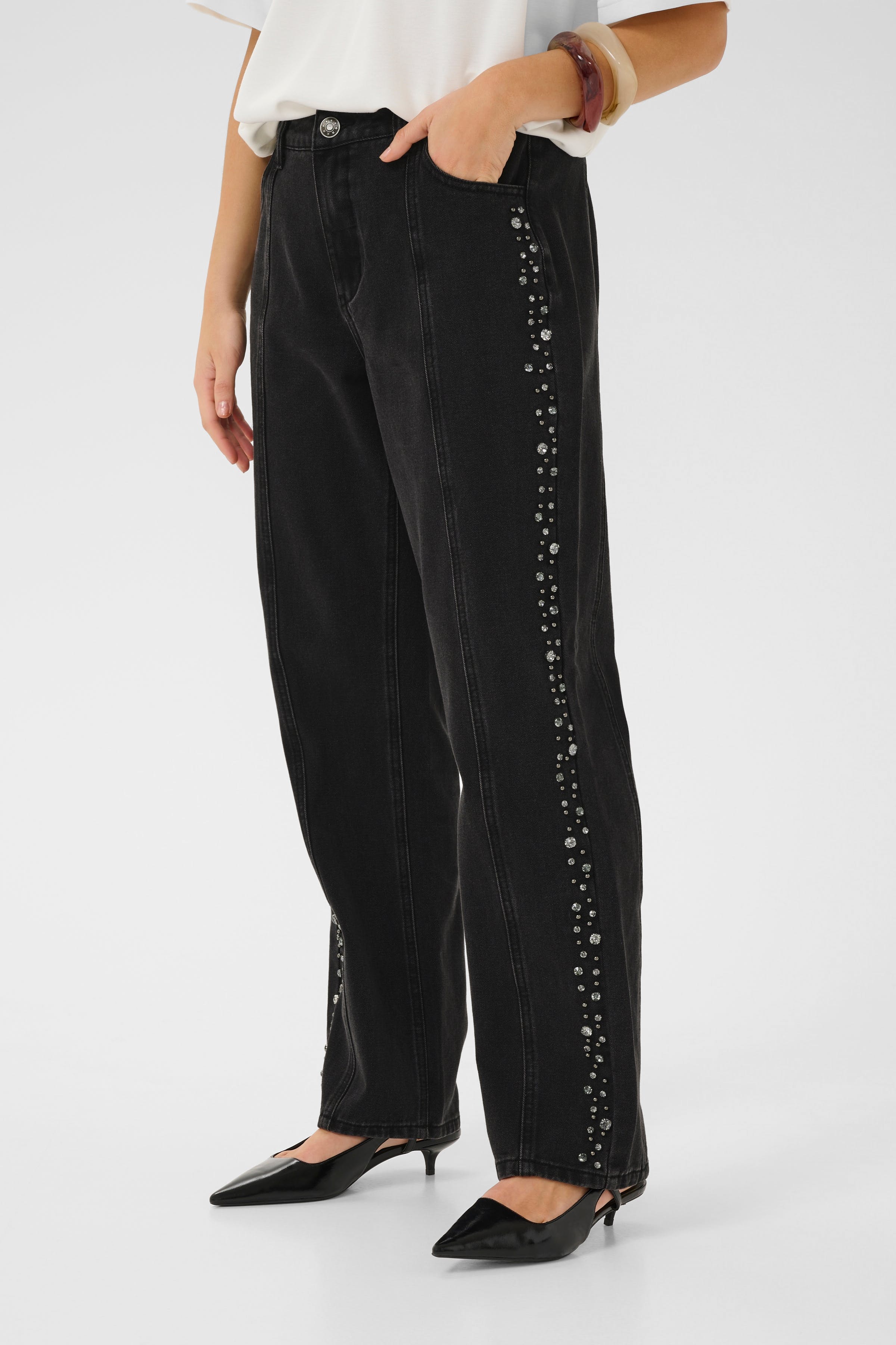 CUcally Jeans mit Strass LOOKBOOK FRONT 50112508-500064