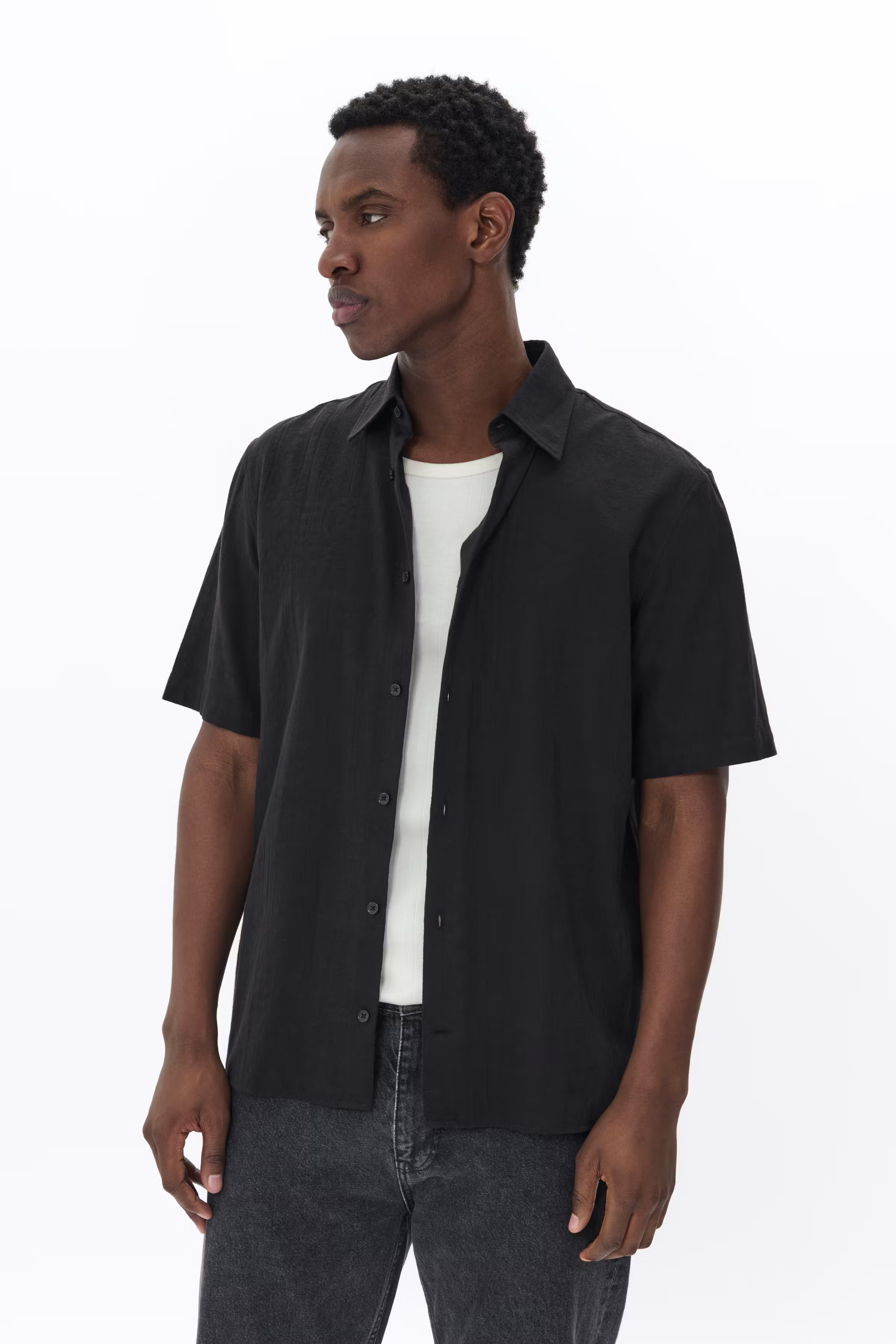 MAklampo Skjorte LOOKBOOK FRONT 30208057-300275