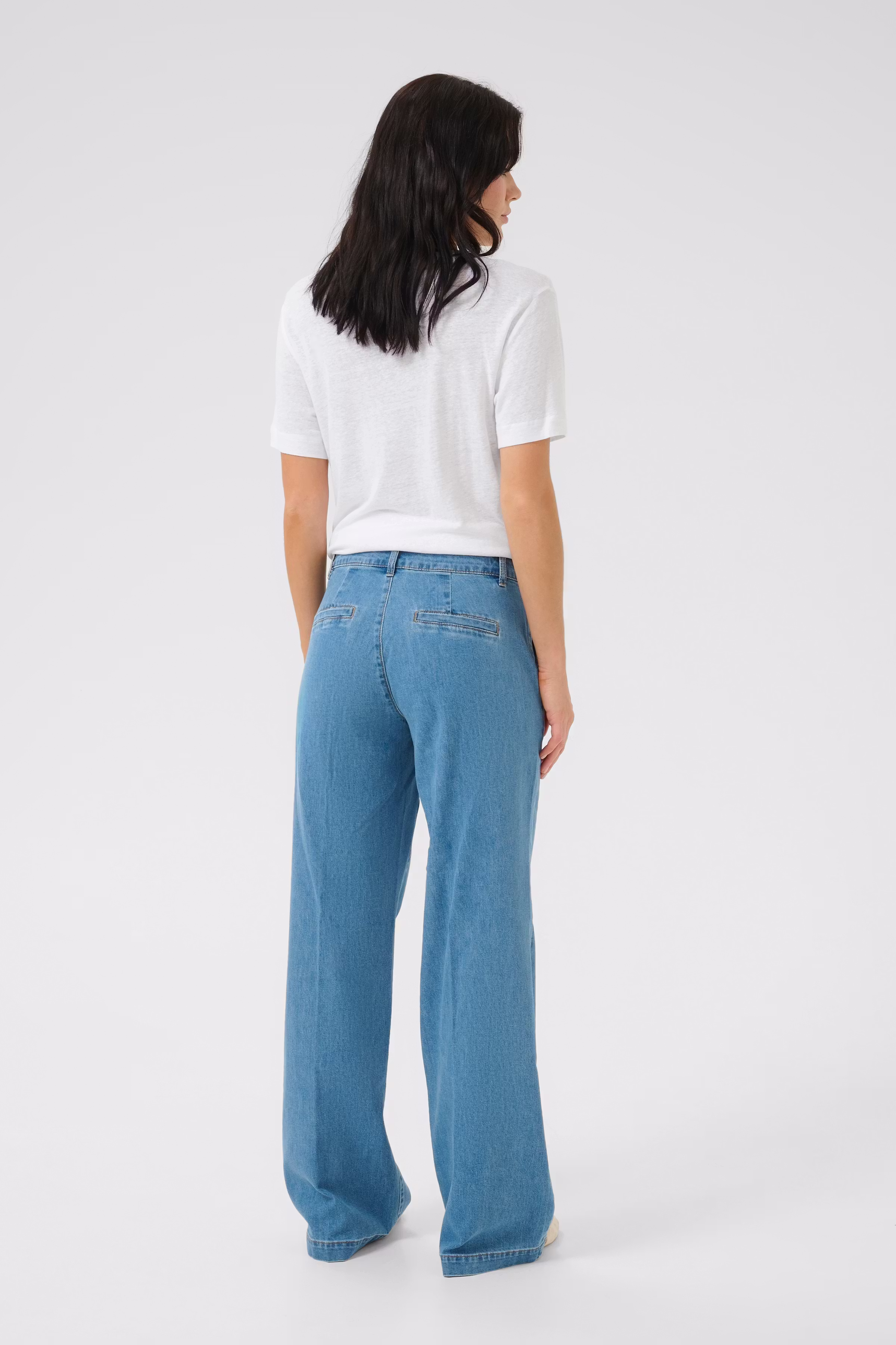 LisaMW T-shirt i hør LOOKBOOK BACK 10704762-110601