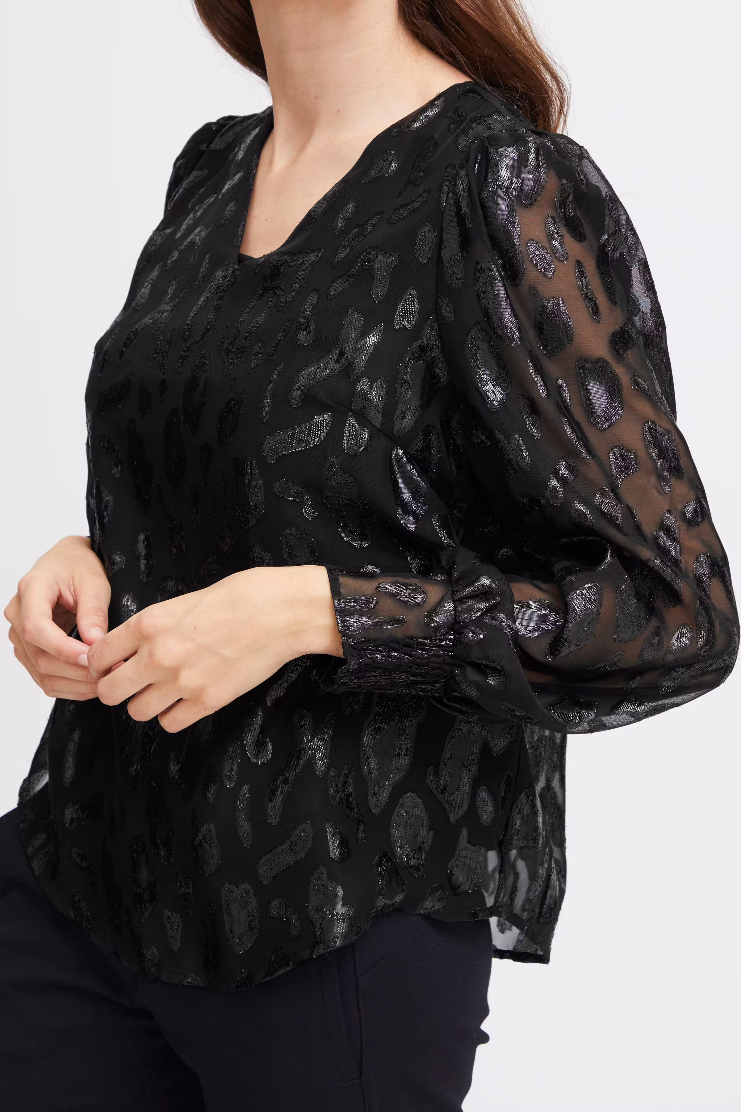 FRSPARKLY Bluse LOOKBOOK DETAIL 20613003-200113