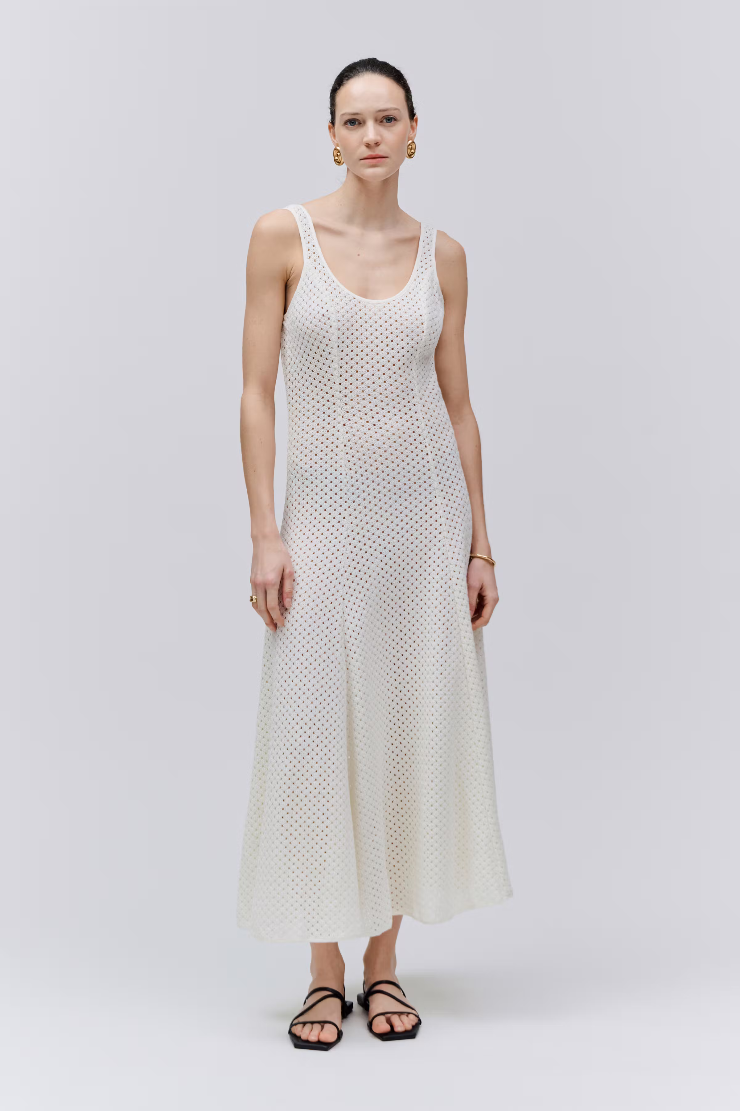 DASHA Dress LOOKBOOK FRONT 30600678-WH010