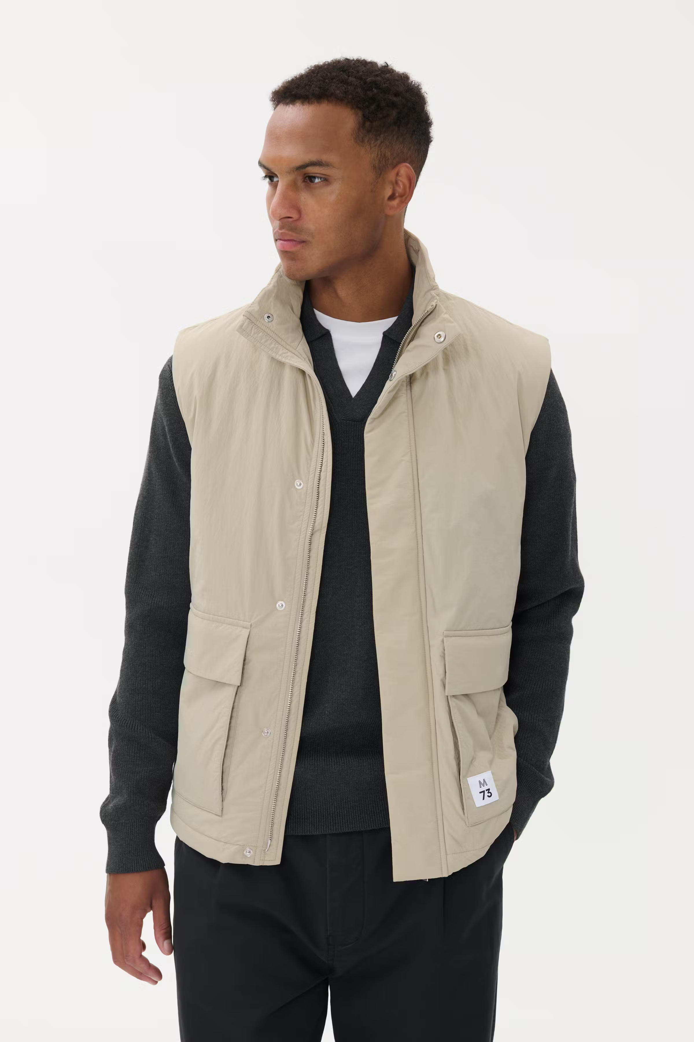 MAalejando Warm vest LOOKBOOK FRONT 30207815-161105