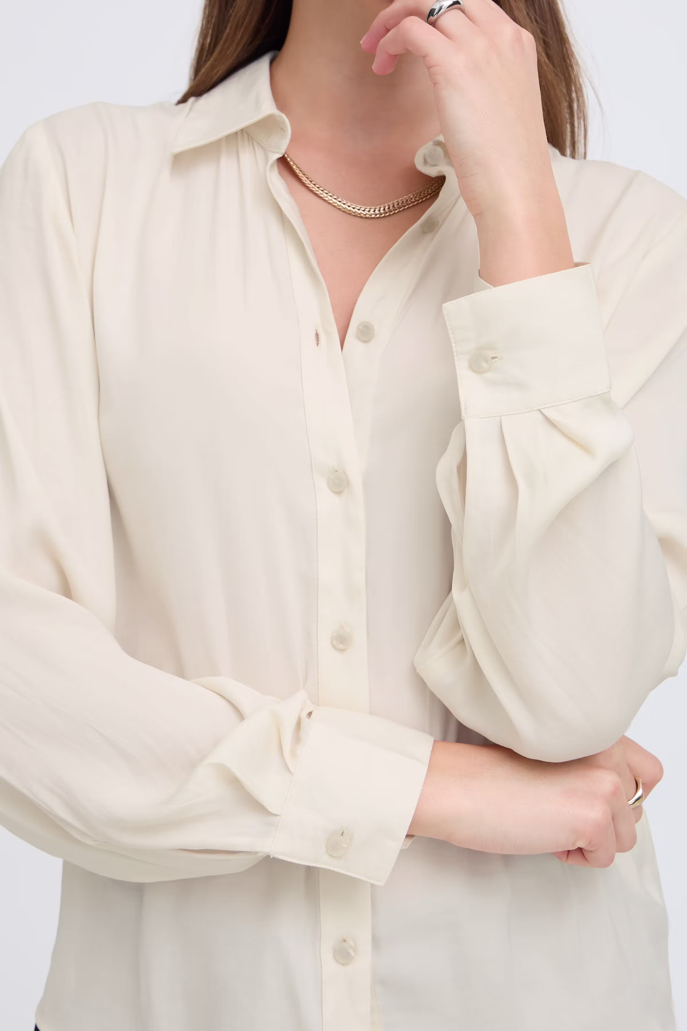 BYIVAL Skjorte LOOKBOOK DETAIL 20819438-130905