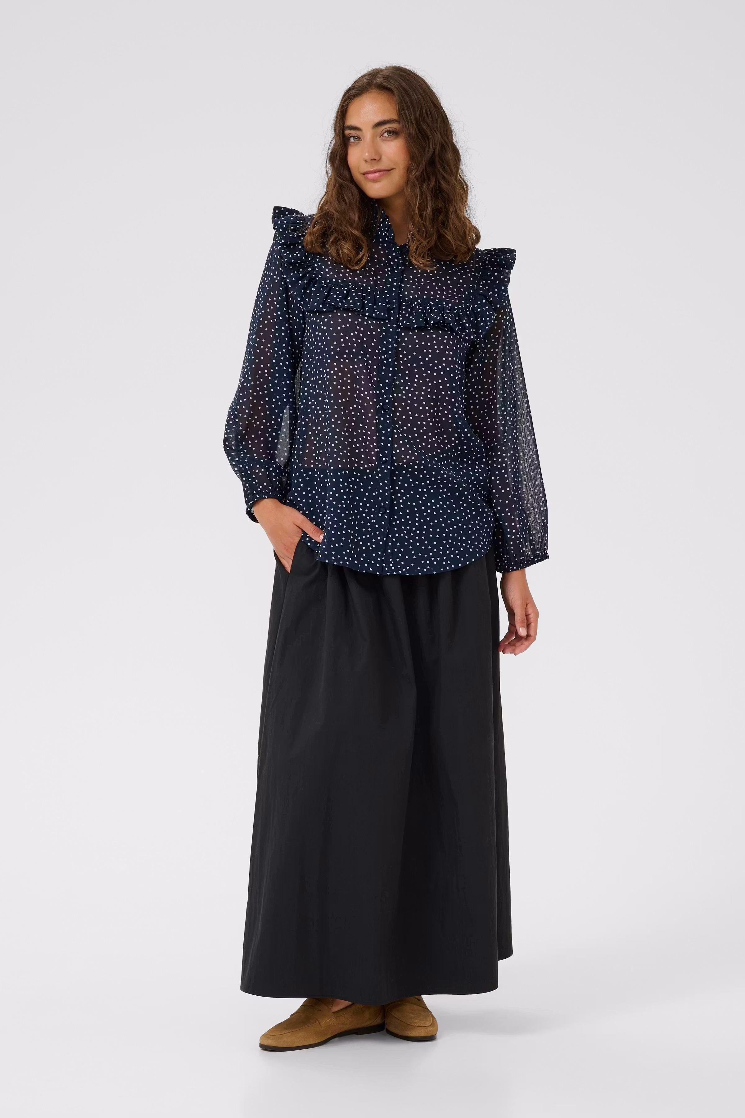 CUalita Skjorte LOOKBOOK FRONT 50112723-108939