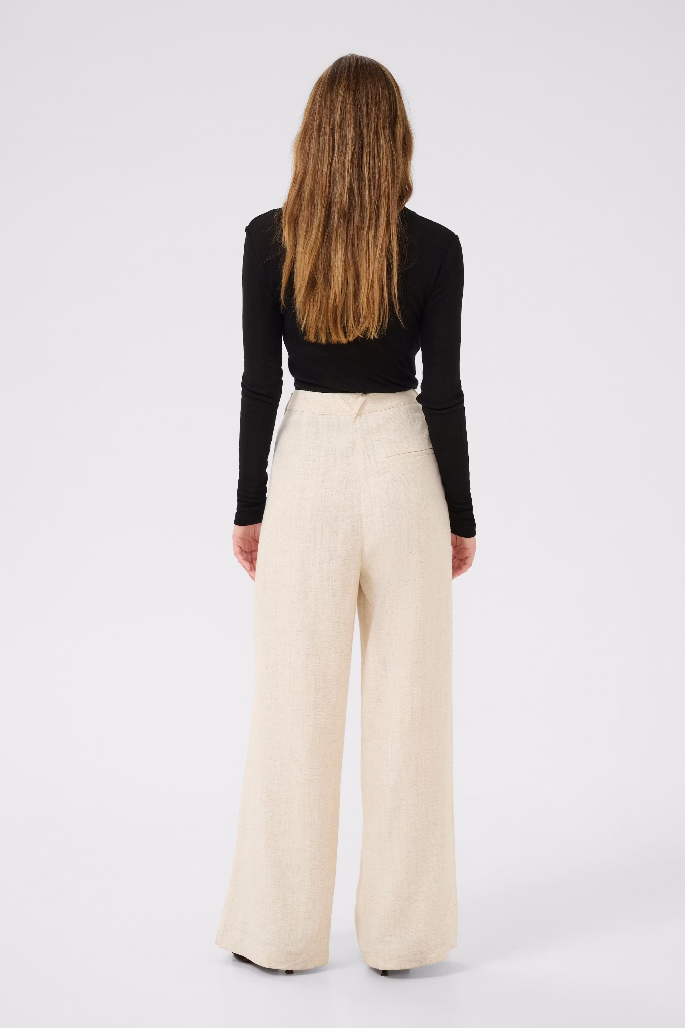 KBUmbro Trousers in linen blend LOOKBOOK BACK 10105382-120703