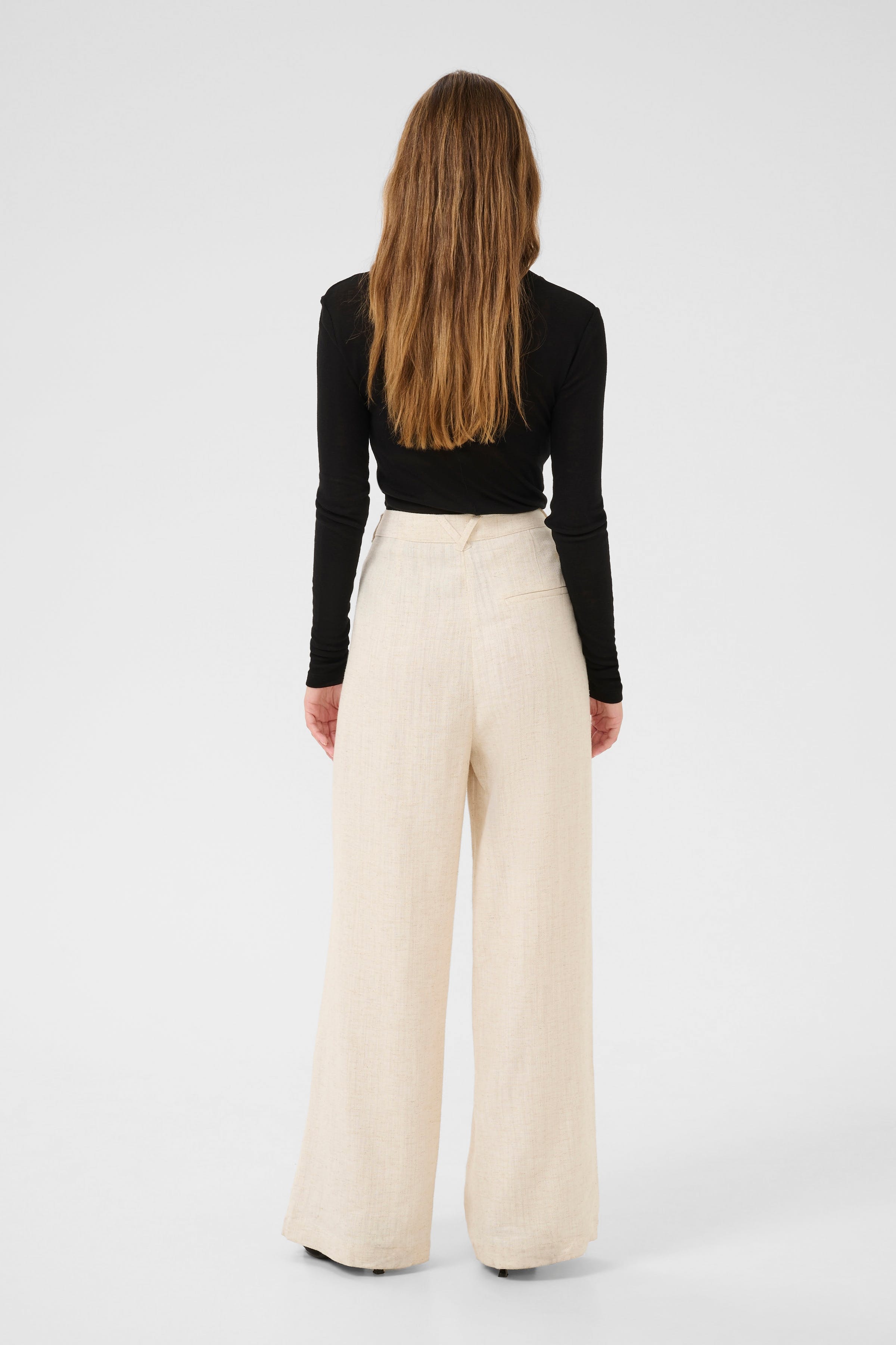 KBUmbro Byxor i linneblandning LOOKBOOK BACK 10105382-120703