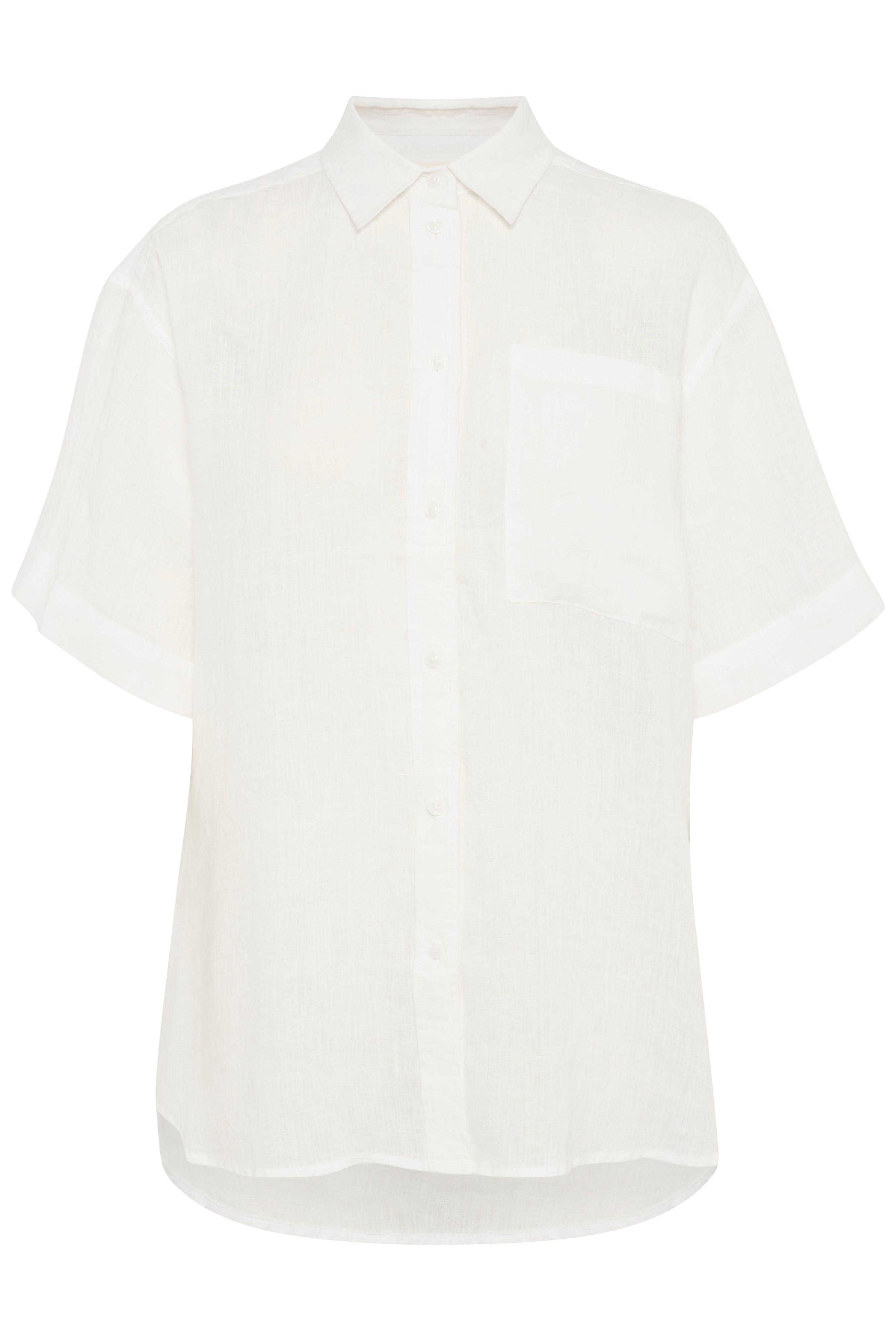 GarinePW Kortærmet hørskjorte PACK FRONT 30308749-302909