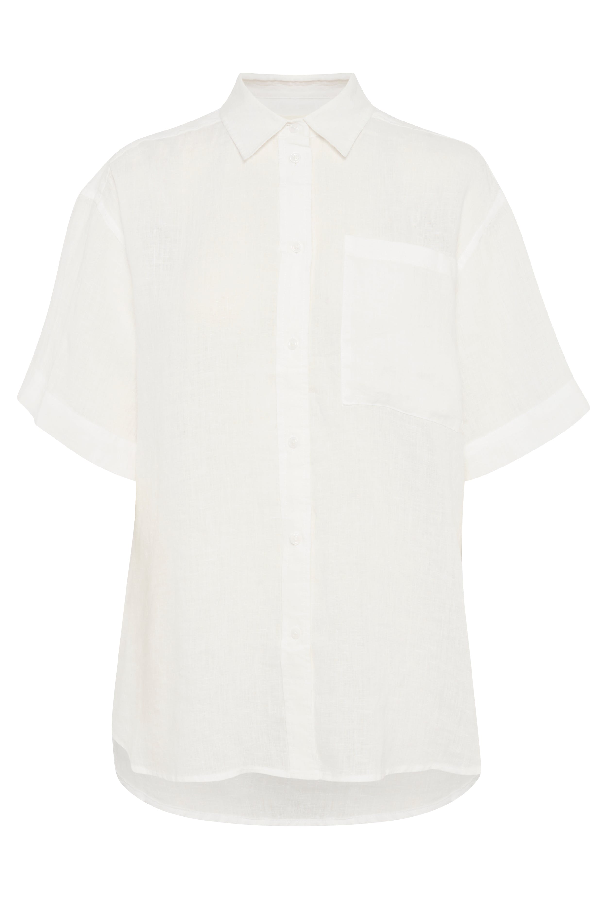 GarinePW Korte mouwen linnen overhemd PACK FRONT 30308749-110601