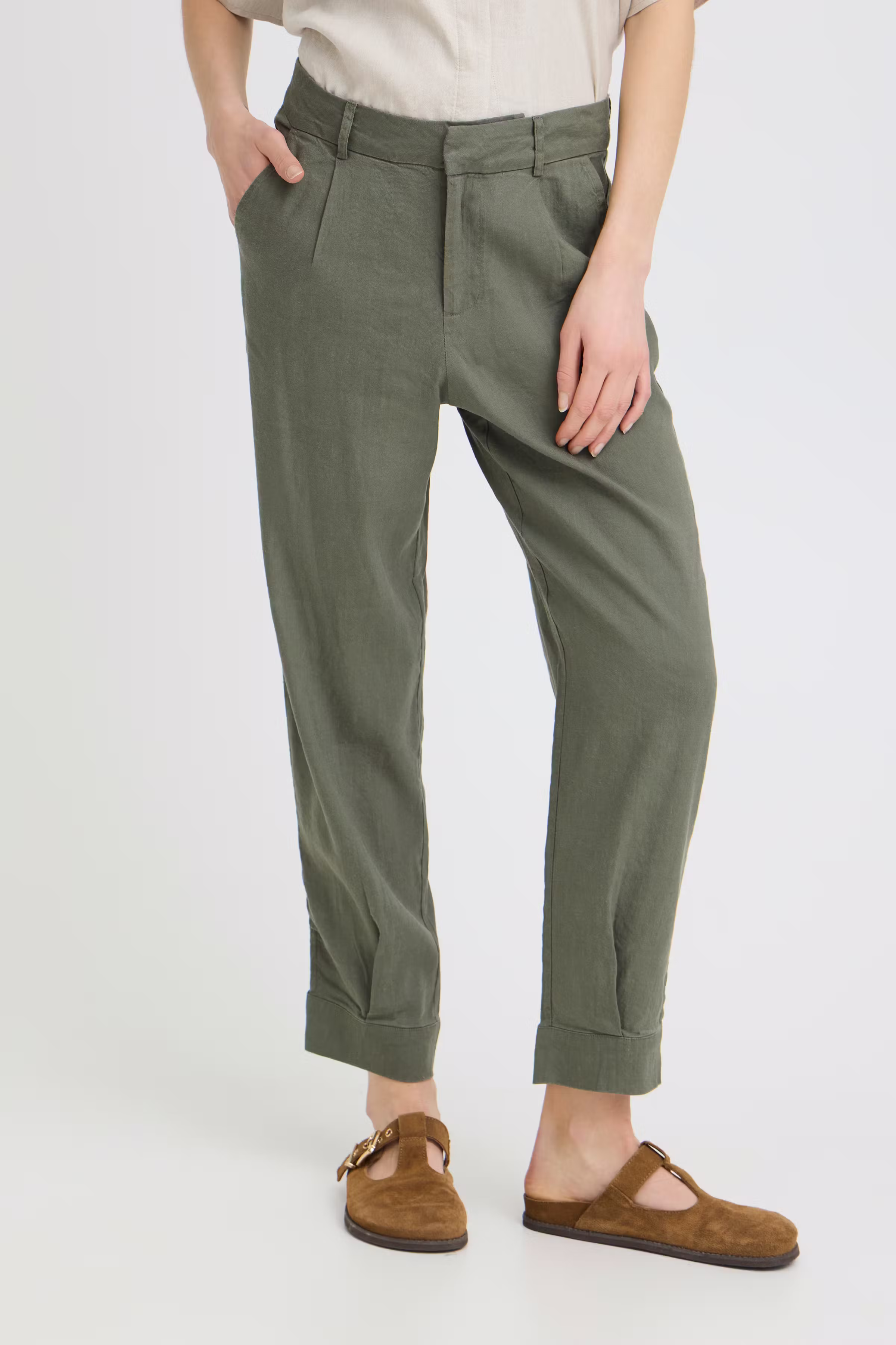 PZLUCA Bukser LOOKBOOK FRONT 50210434-180312