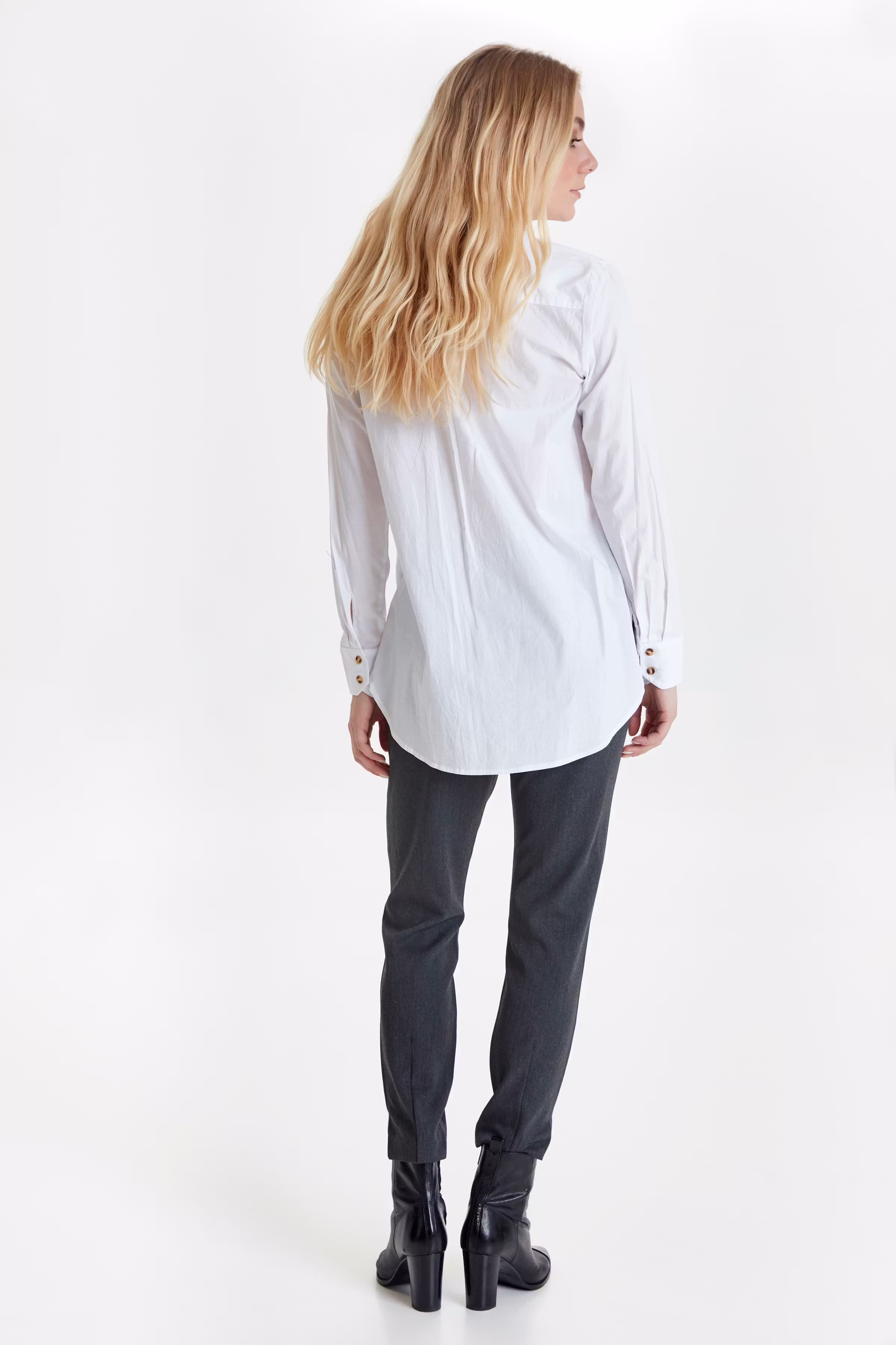 PzElena Langermet skjorte LOOKBOOK BACK 50204794-5000101