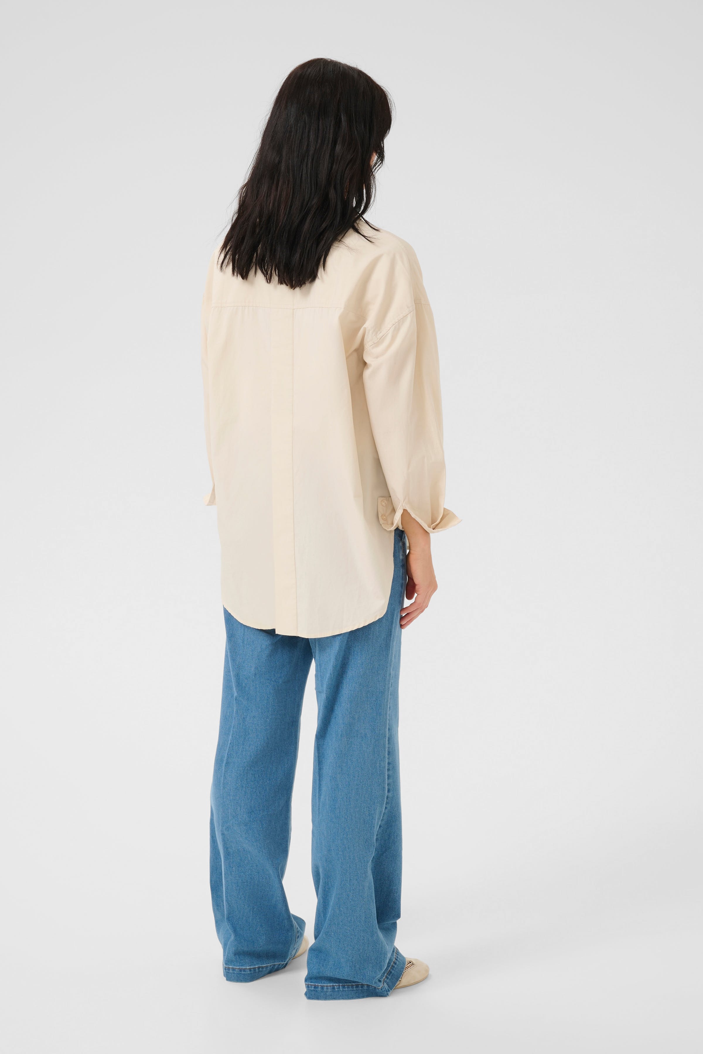 SunnaMW Boxy Shirt LOOKBOOK BACK 10705021-124301