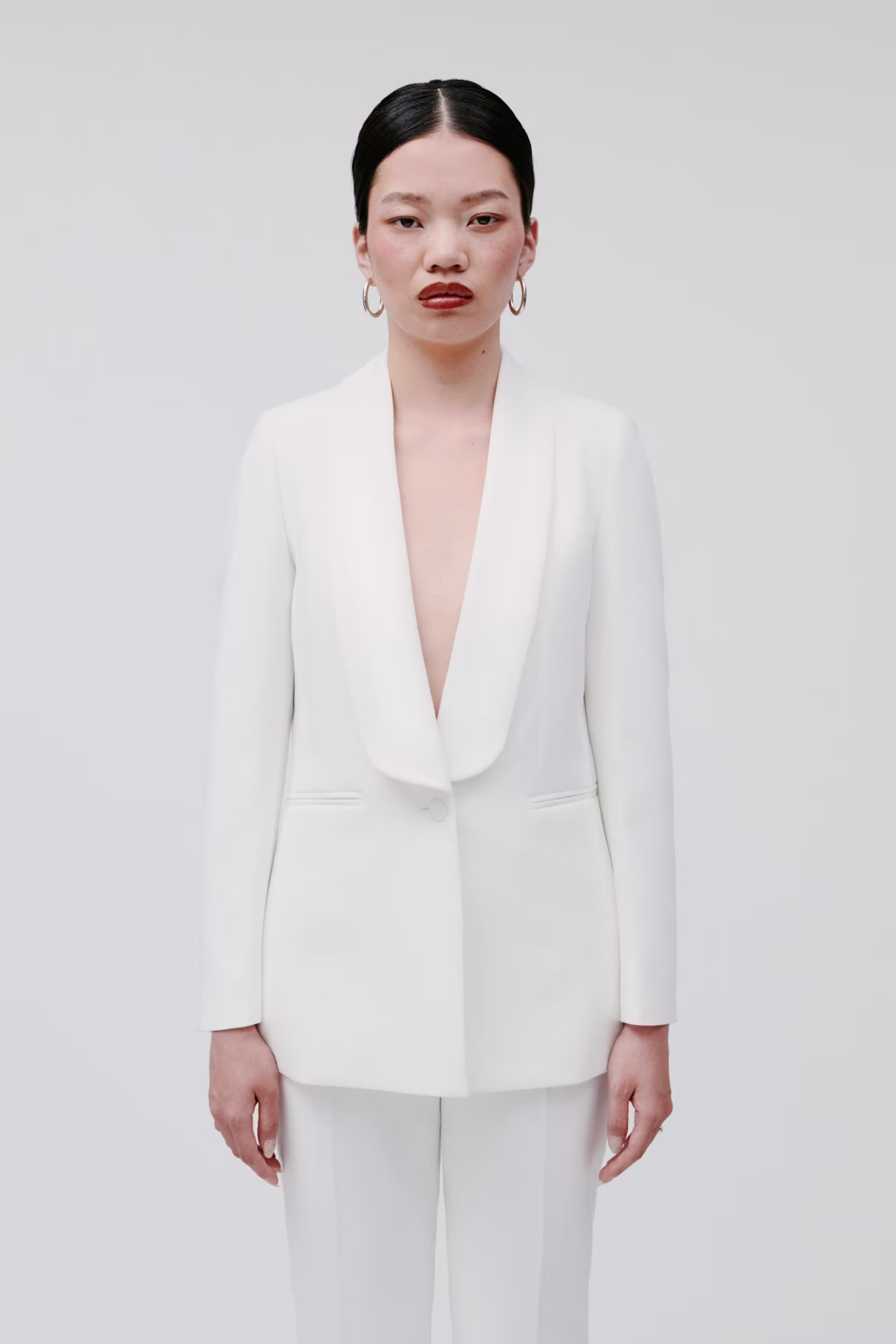 IOJANA Blazer LOOKBOOK FRONT 30600456-WH010