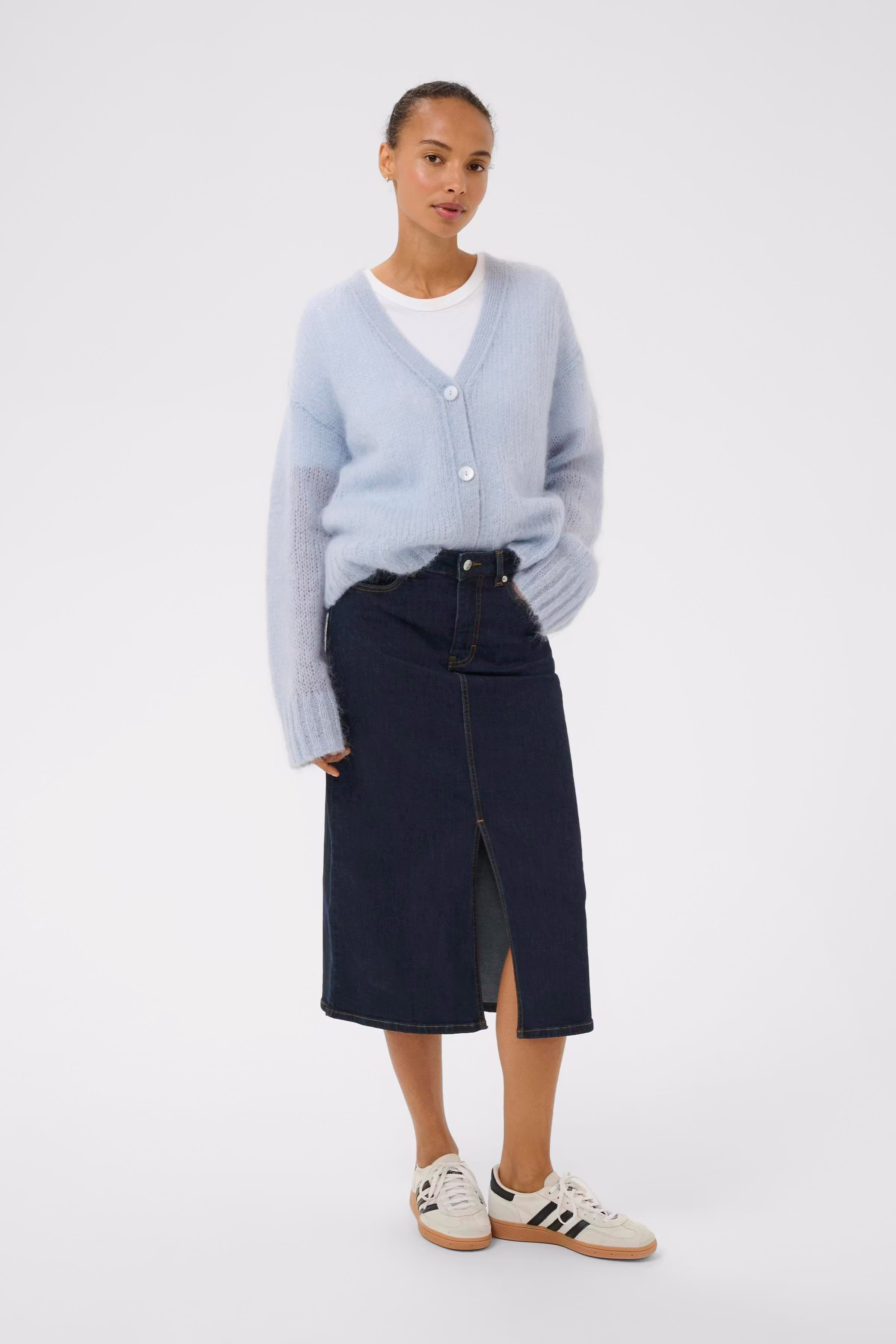 DillinPW Denimnederdel LOOKBOOK FRONT 30309900-300159