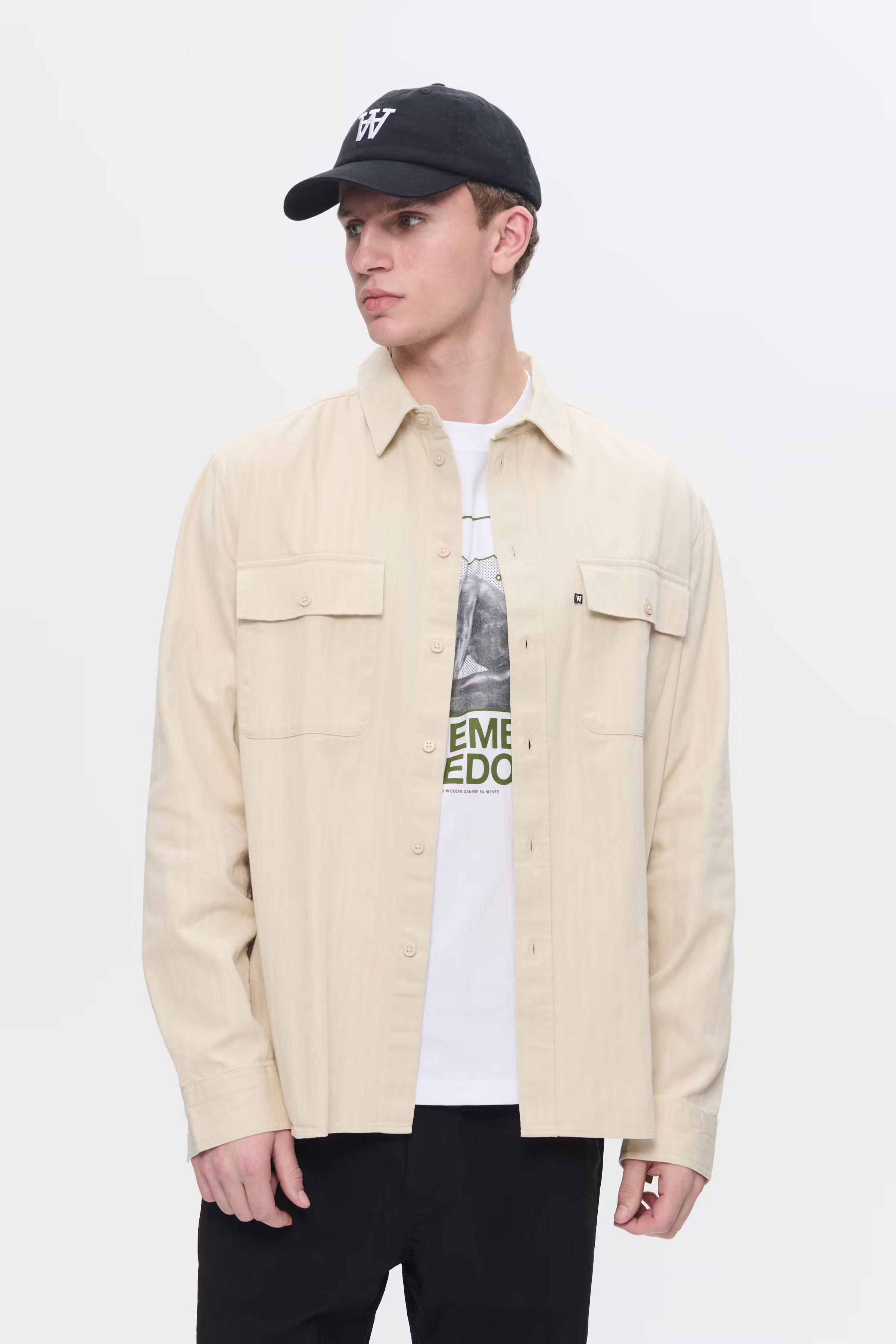 WWAxl Skjorte LOOKBOOK FRONT 30250157-W2552