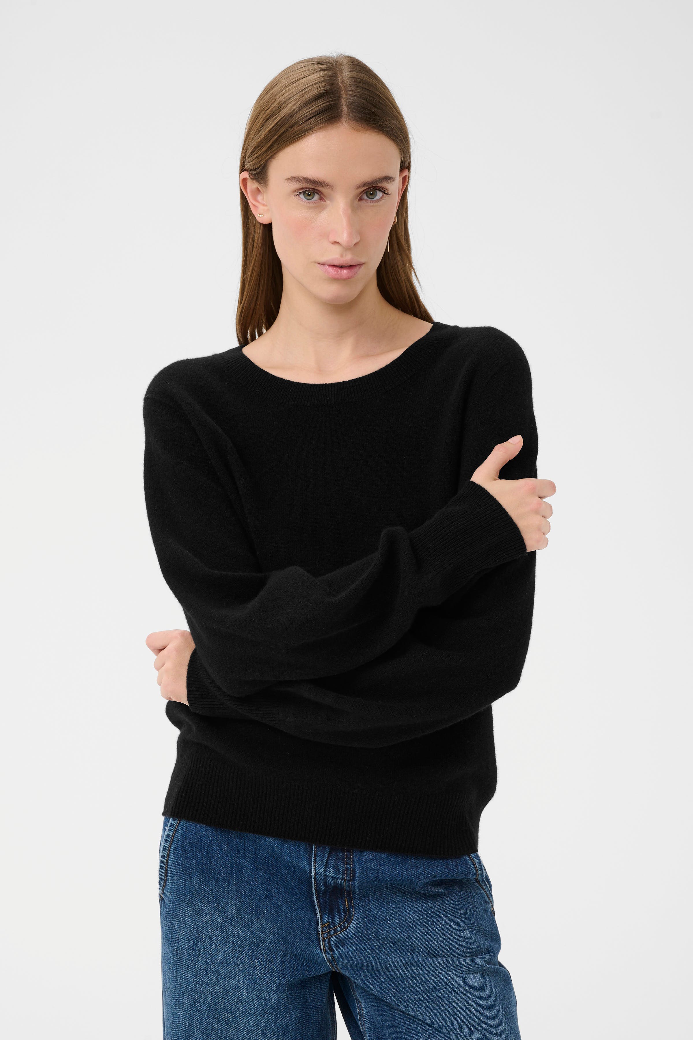 KBAnemone Pullover aus 100% Wolle LOOKBOOK FRONT 10105775-194008