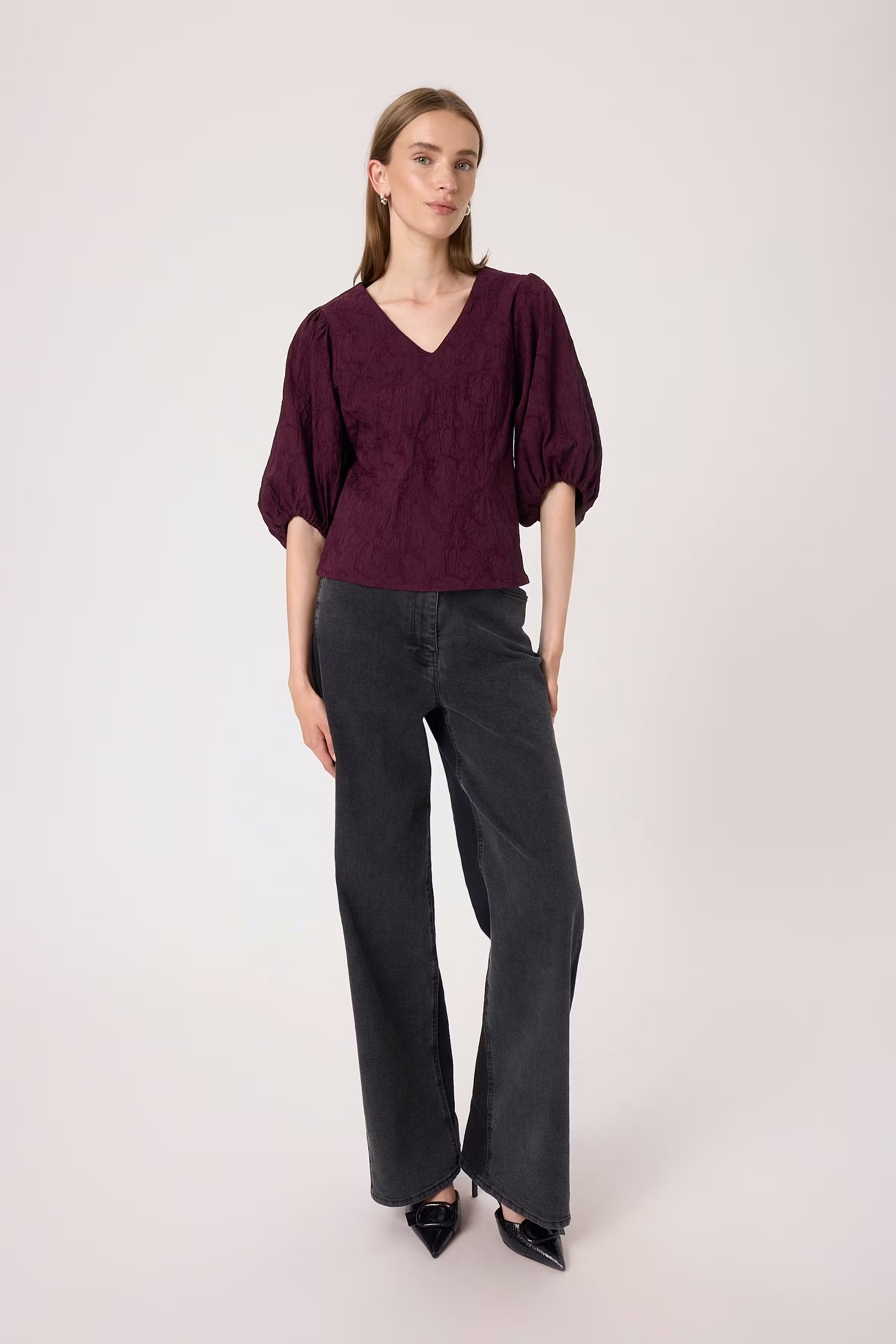 SLMaybel Bluse LOOKBOOK FRONT 30408805-192118