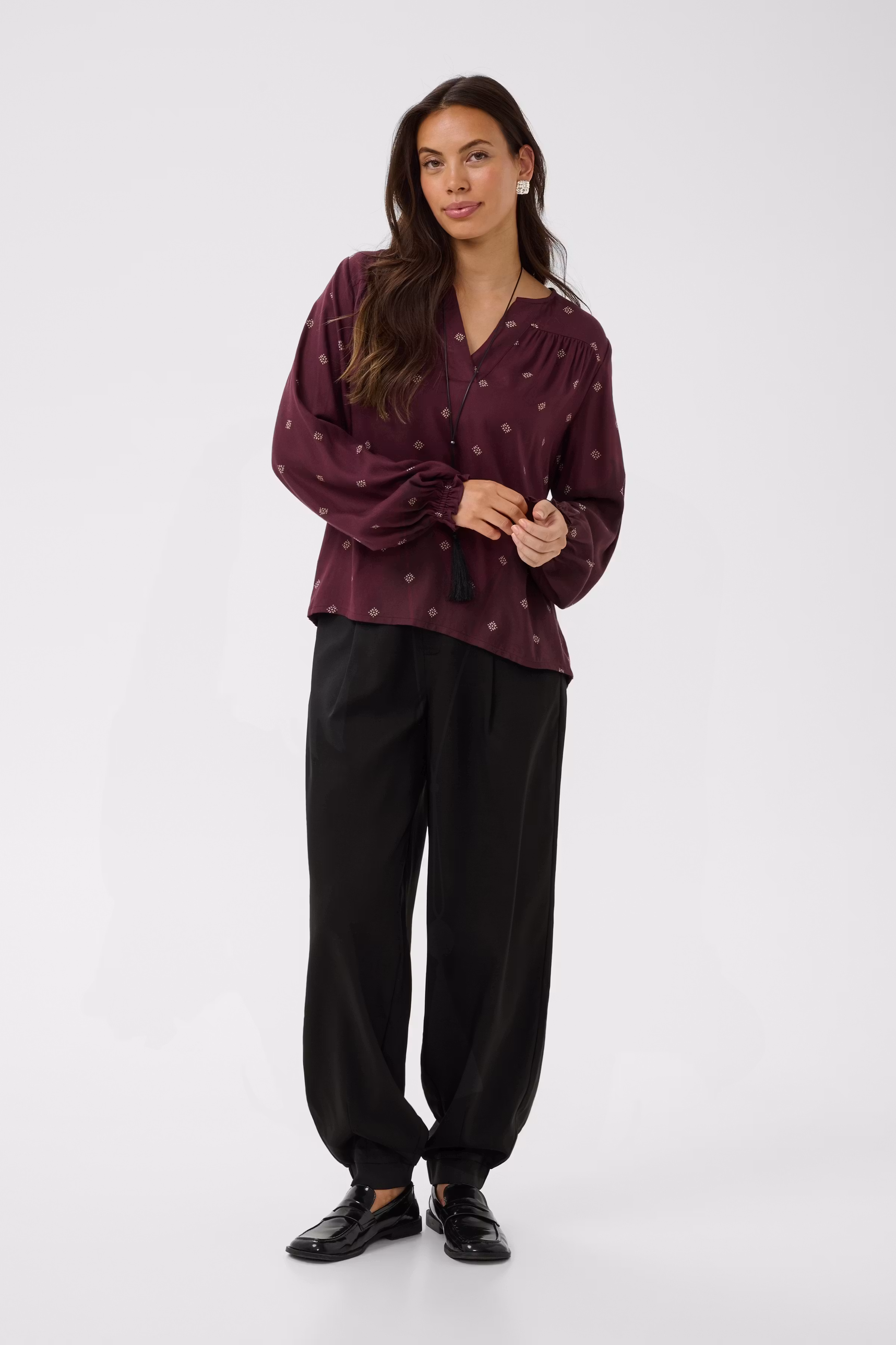 BPclementine Blouse LOOKBOOK FRONT 40200226-1000109