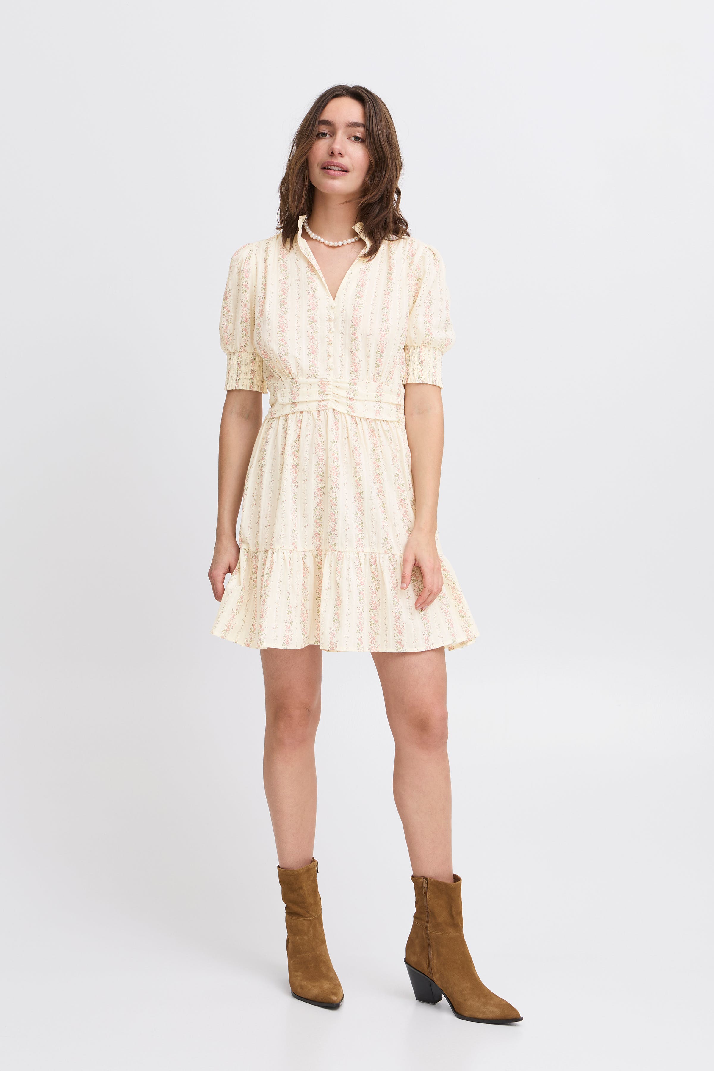 BYFLORIANA Kjole LOOKBOOK FRONT 20817234-200779