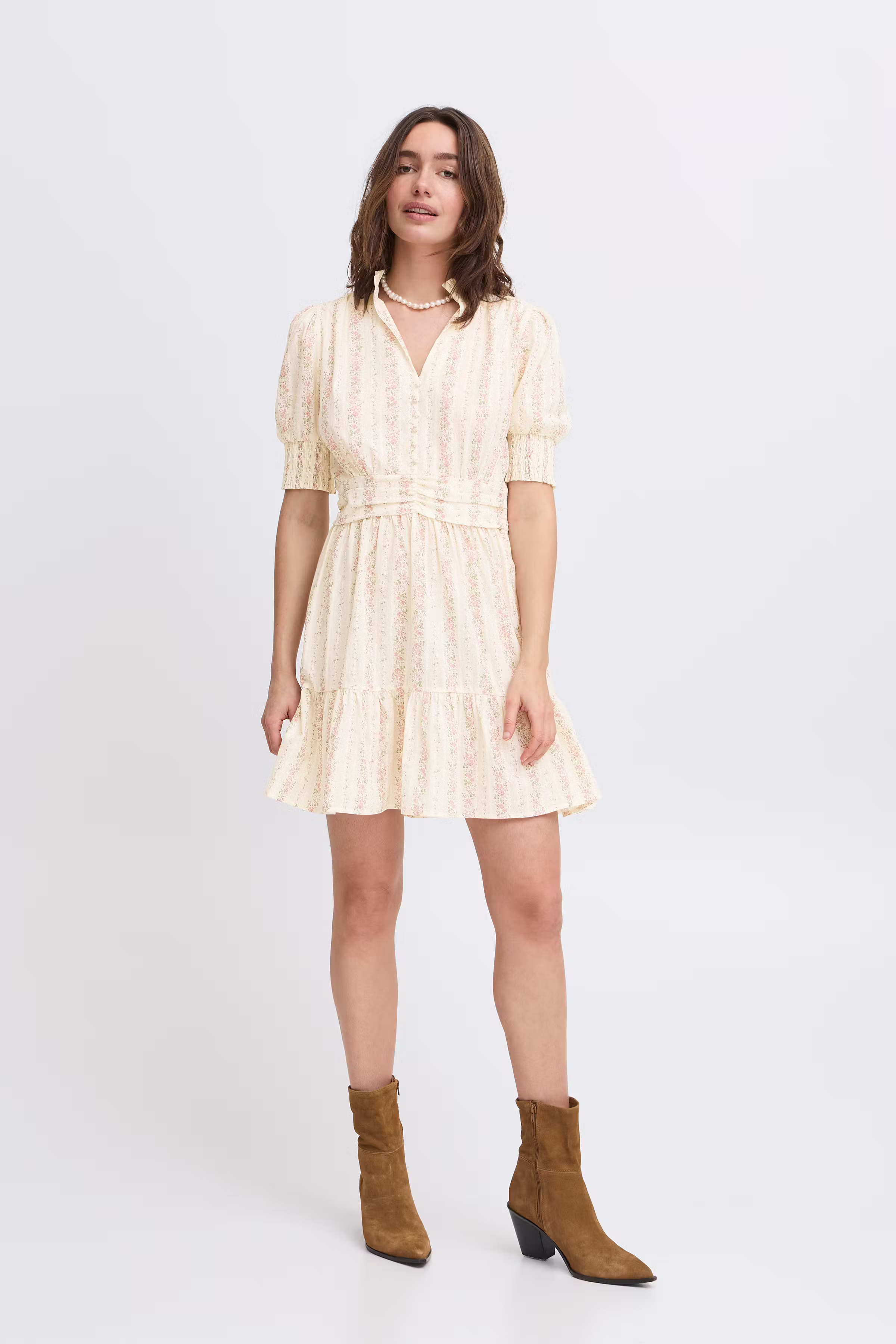 BYFLORIANA Kjole LOOKBOOK FRONT 20817234-200779