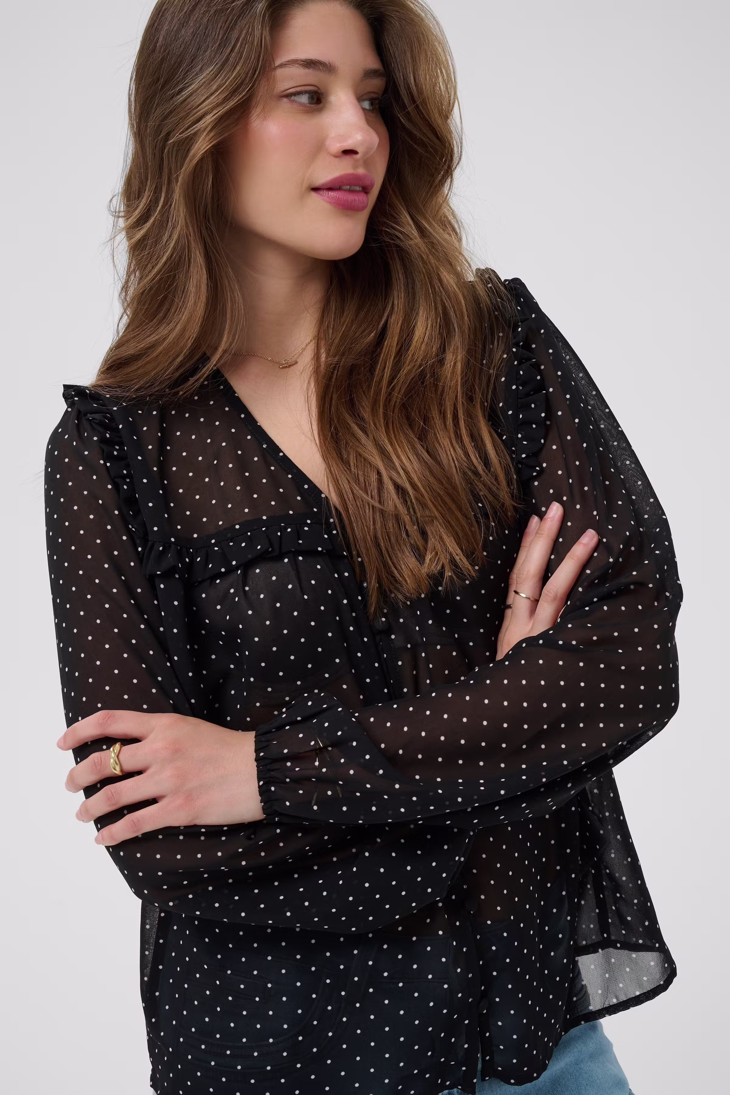 CRKristi Bluse LOOKBOOK DETAIL 10615800-1000409