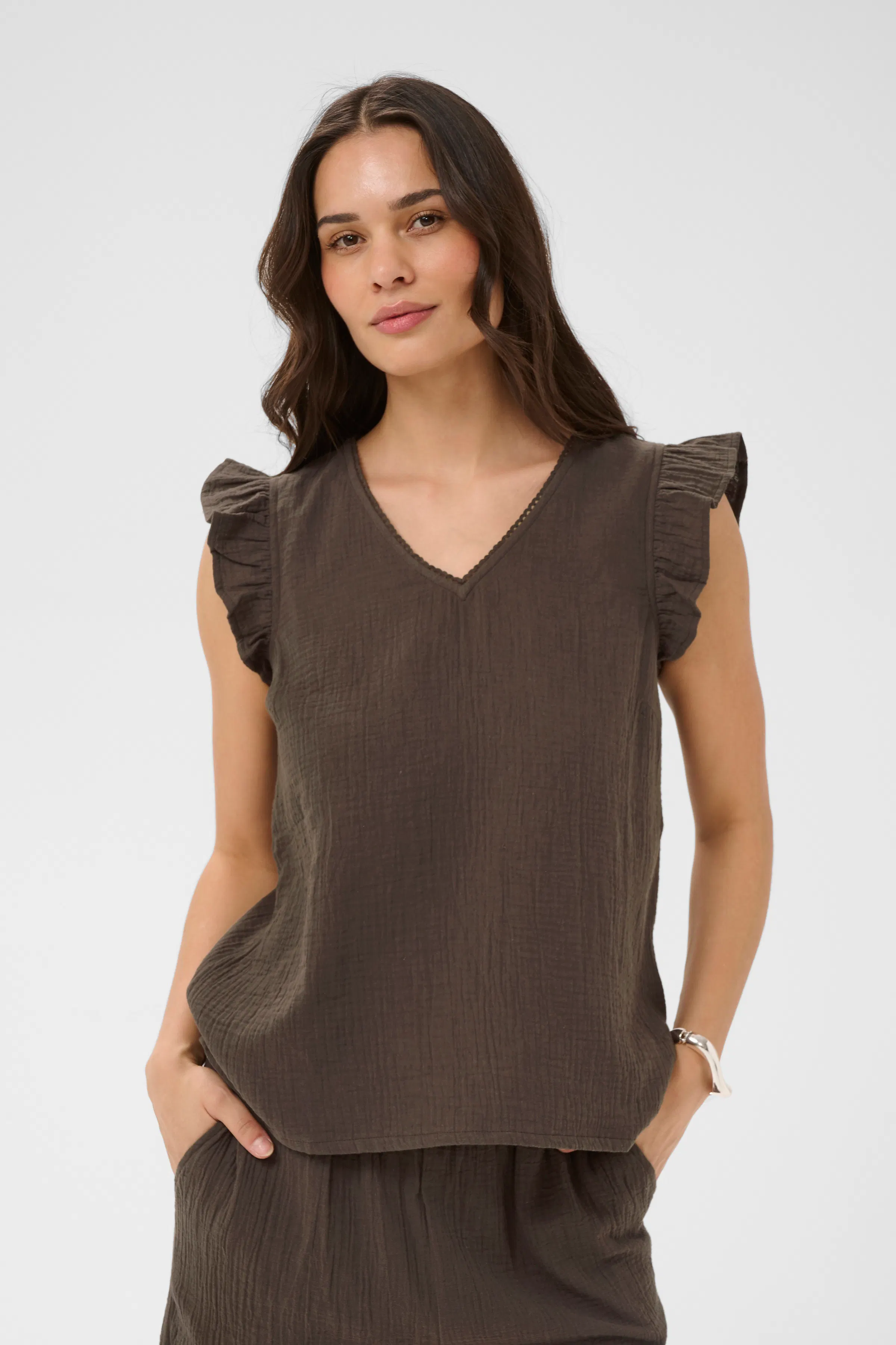 KAvafla Bluse LOOKBOOK FRONT 10512526-190912