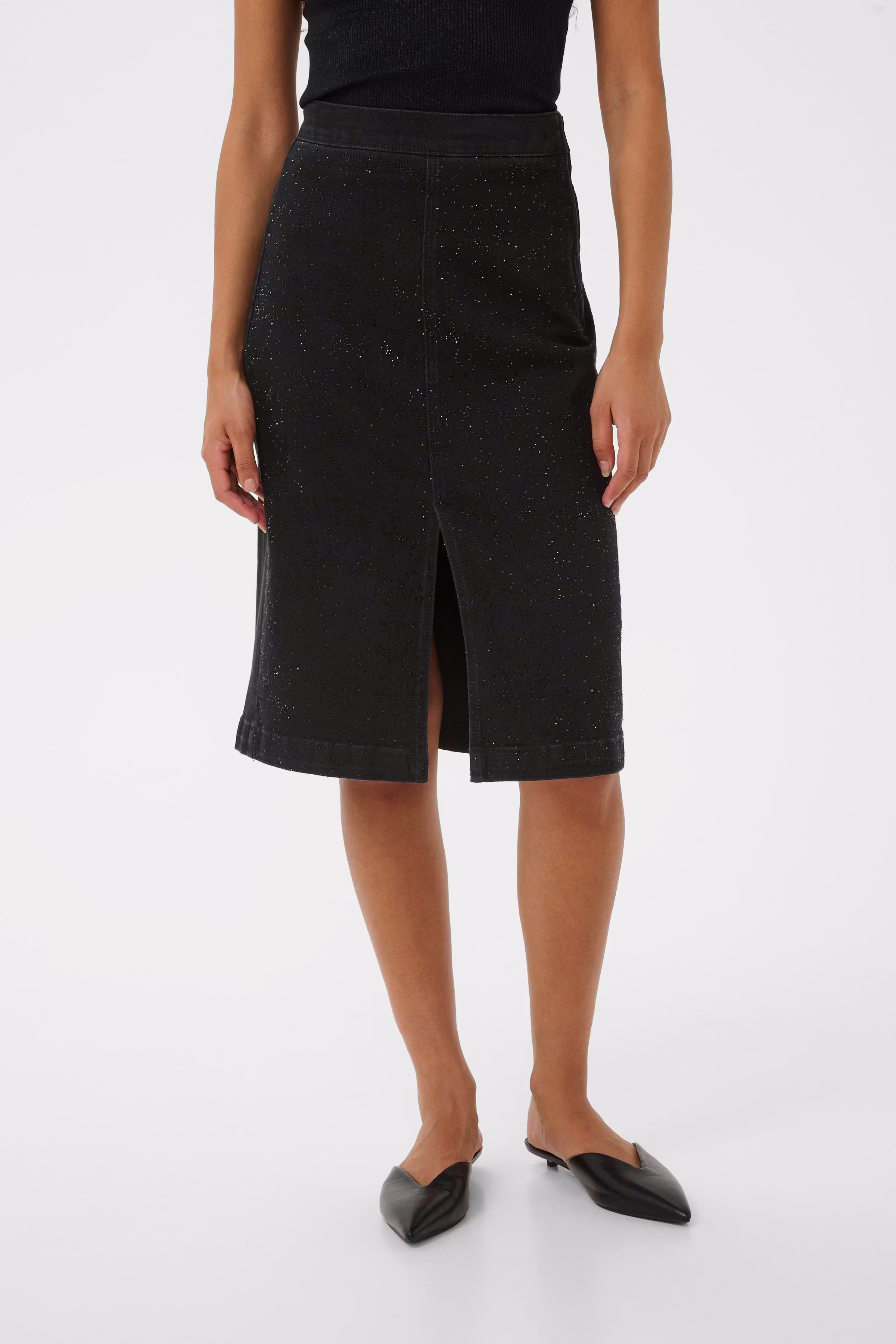 AALIAIW Rhinestone Skjørt LOOKBOOK FRONT 30112102-900004067