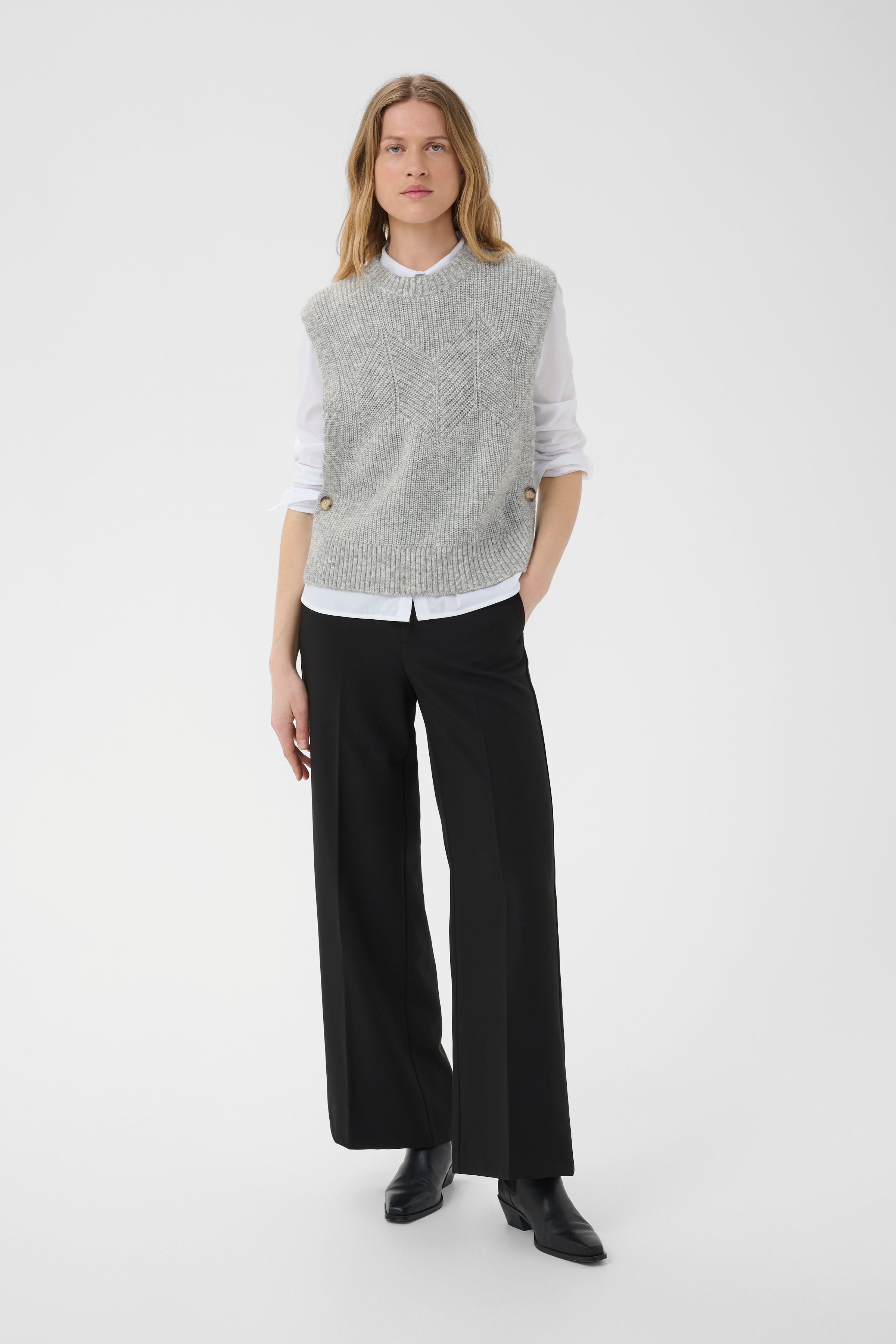 CharlyePW Weste LOOKBOOK FRONT 30310831-1802011