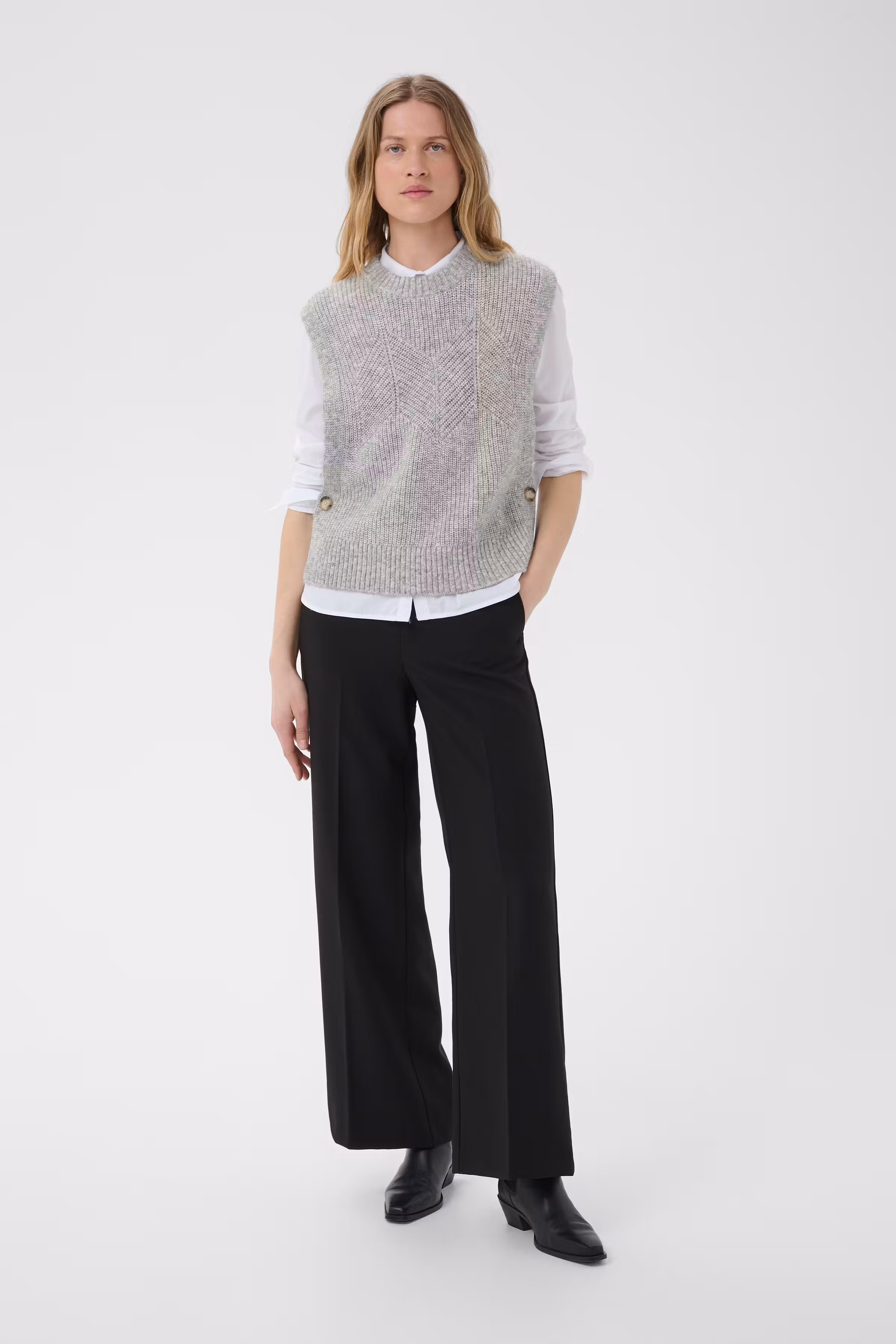 CharlyePW Weste LOOKBOOK FRONT 30310831-1802011