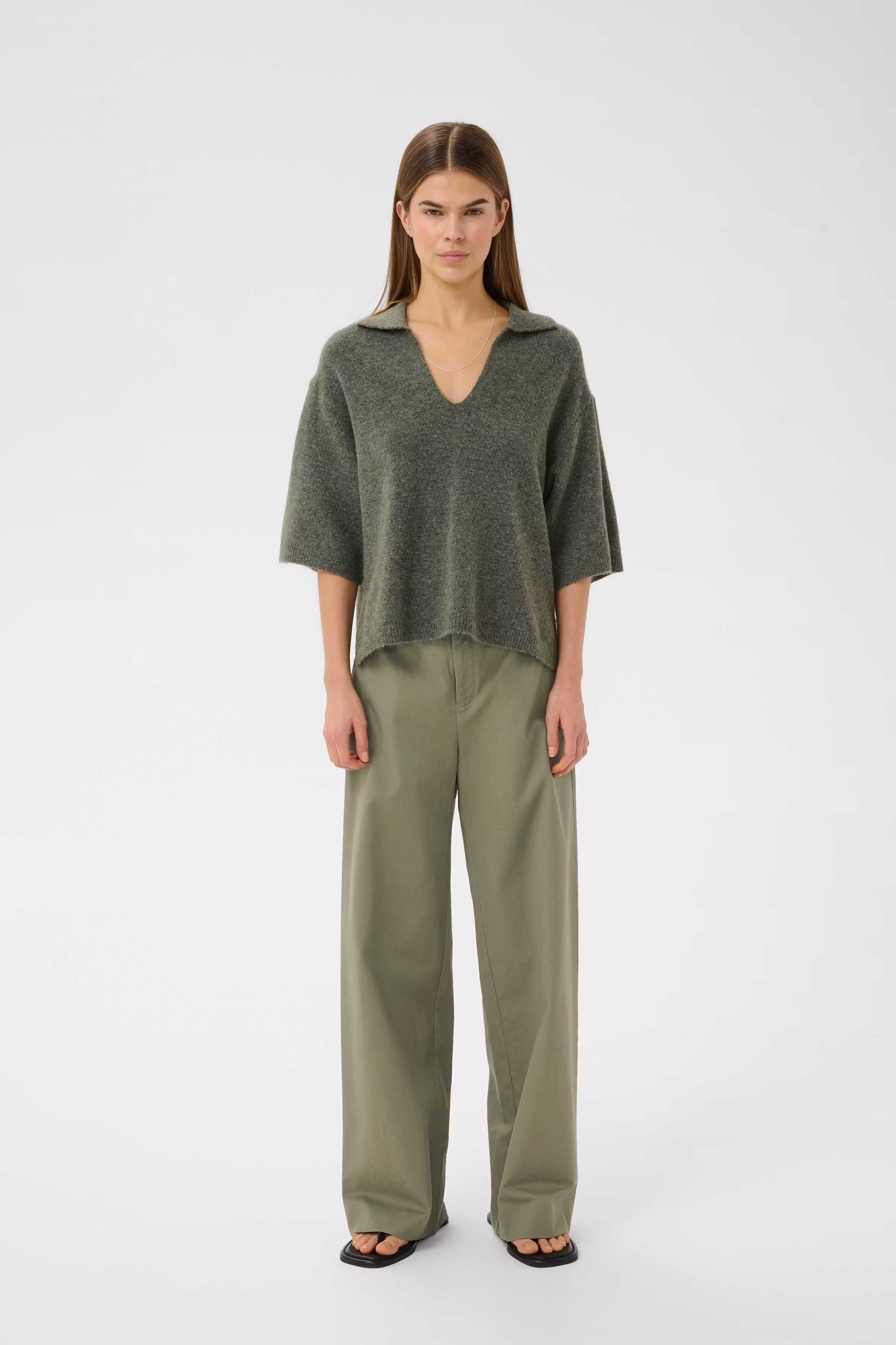 DIAZIW Wide Trousers LOOKBOOK FRONT 30112318-180514