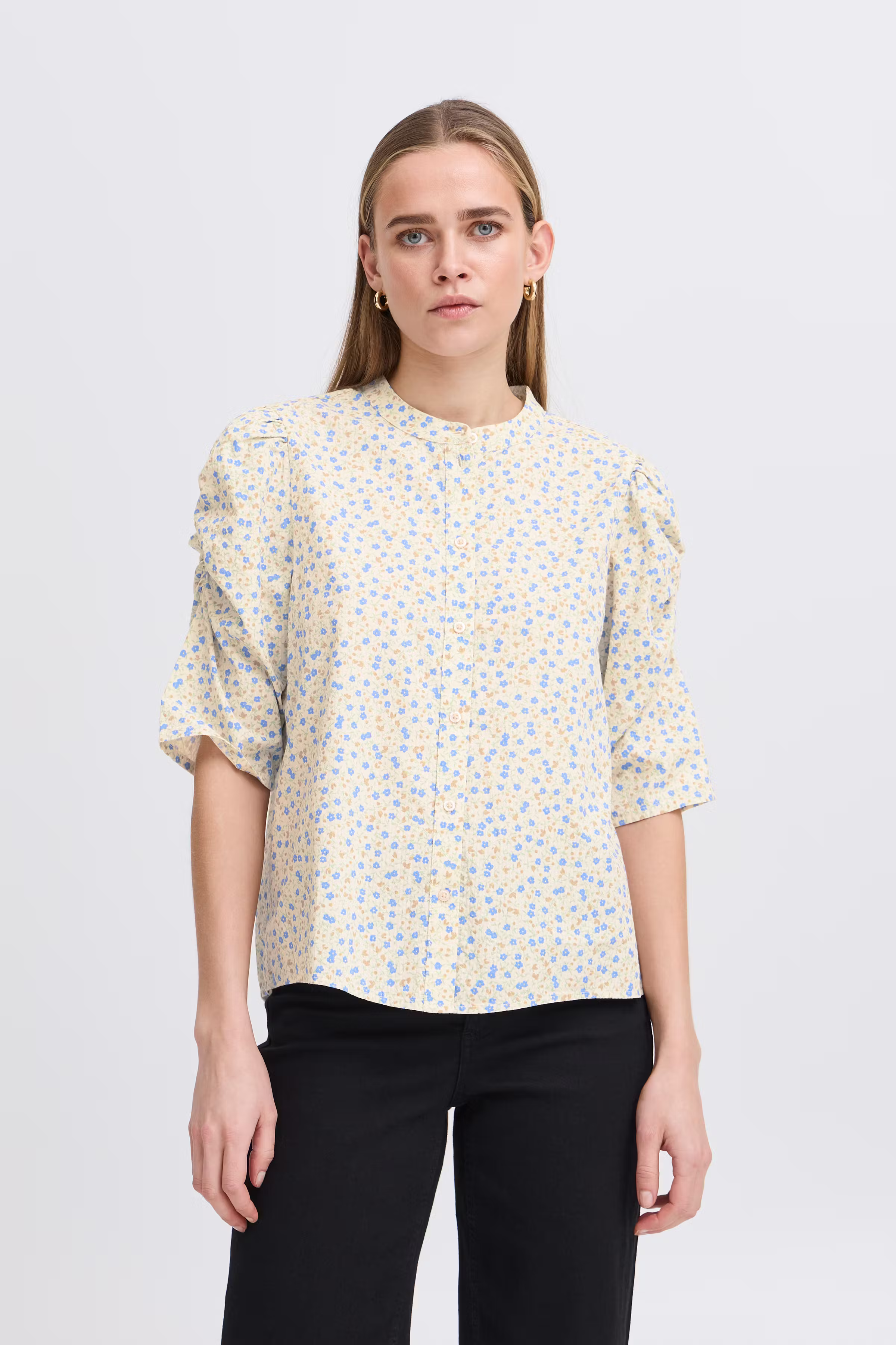 Kortermet skjorte LOOKBOOK FRONT 20123471-204831