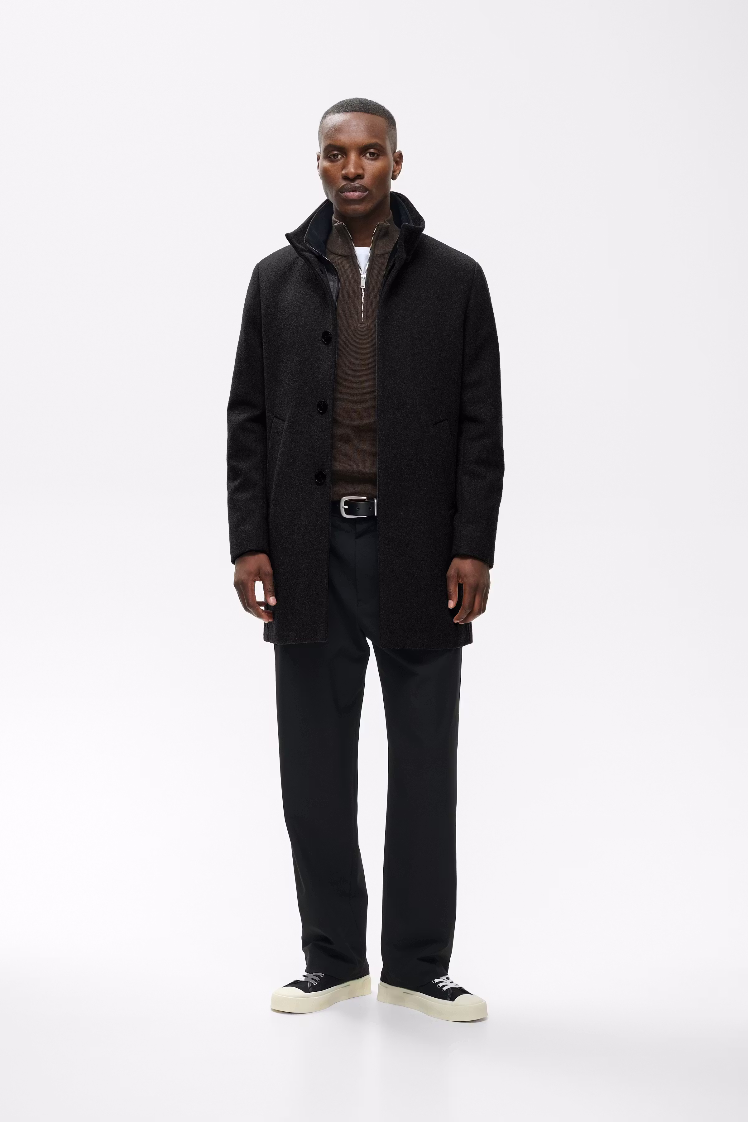 Harvey Wool Coat LOOKBOOK FRONT 30203845-300275