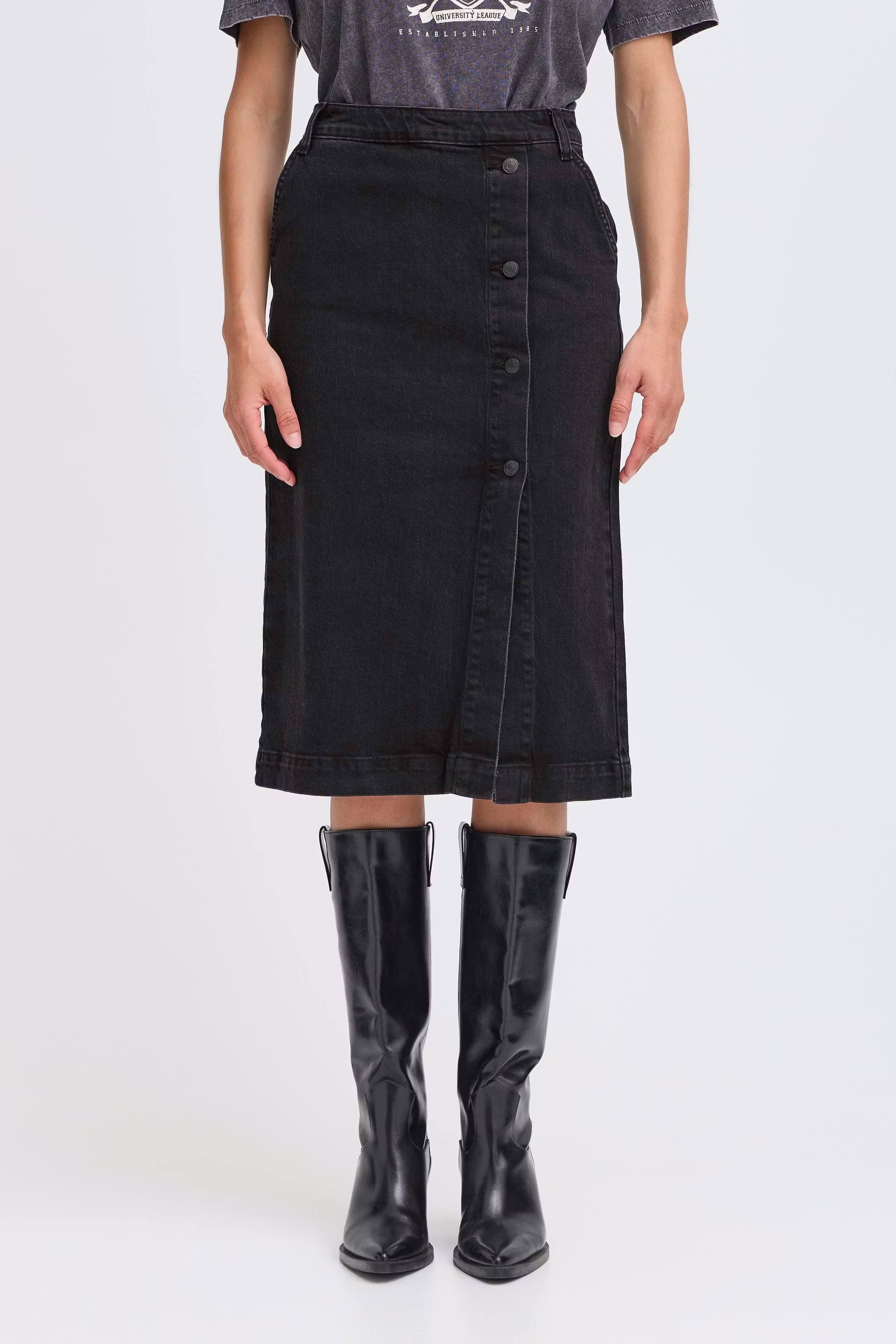 BYLARA Skjørt LOOKBOOK FRONT 20817009-200465