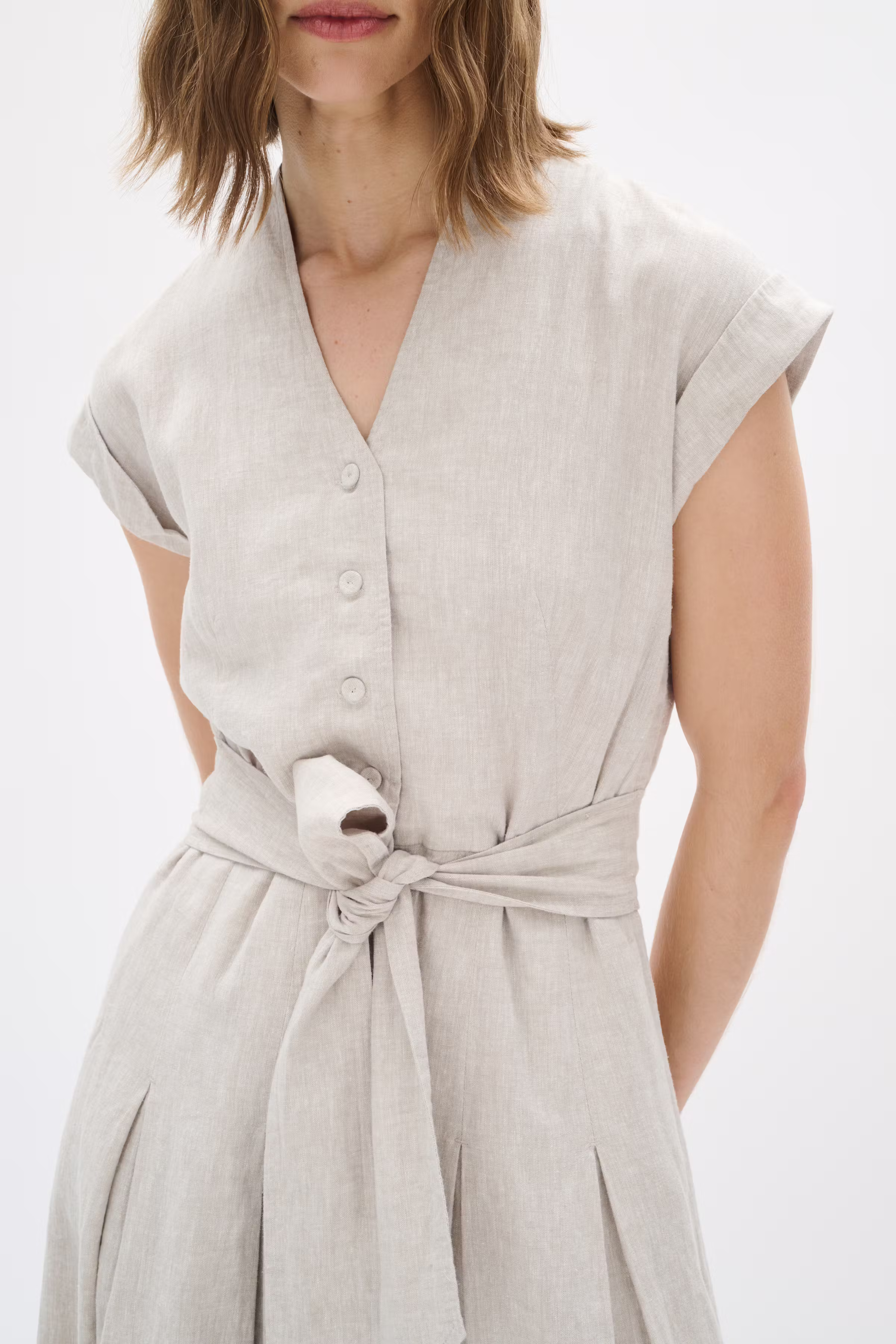 RimoneIW Linen Dress LOOKBOOK DETAIL 30110362-1304031