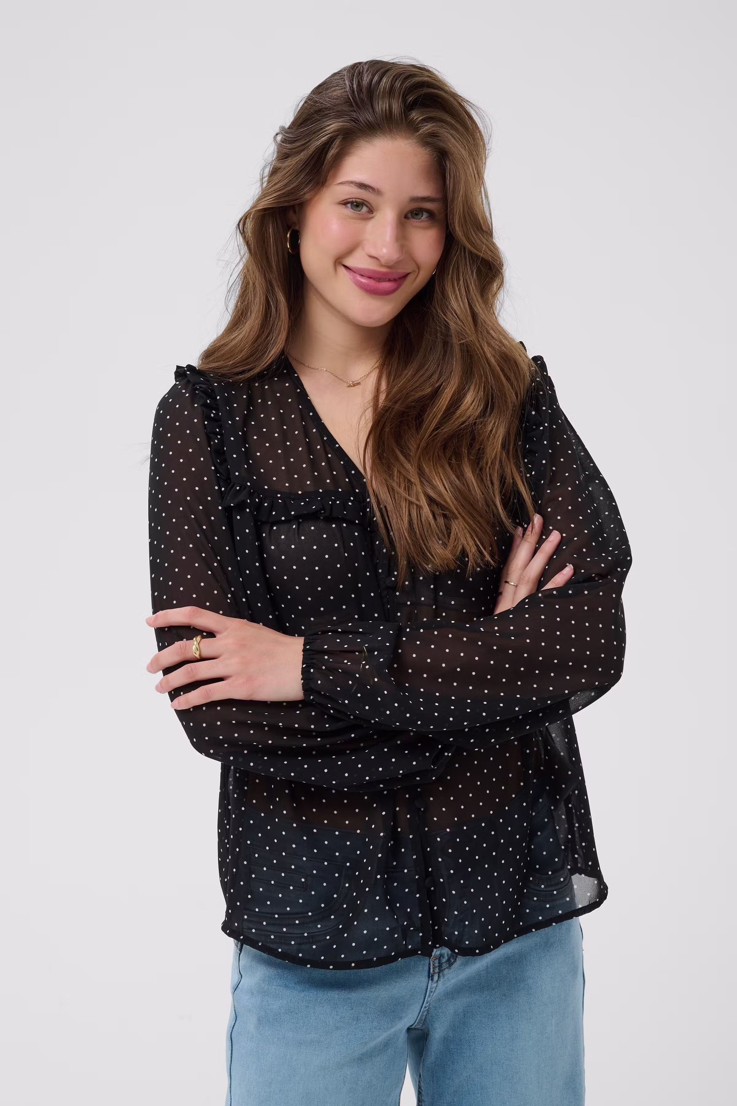CRKristi Bluse LOOKBOOK FRONT 10615800-1000409