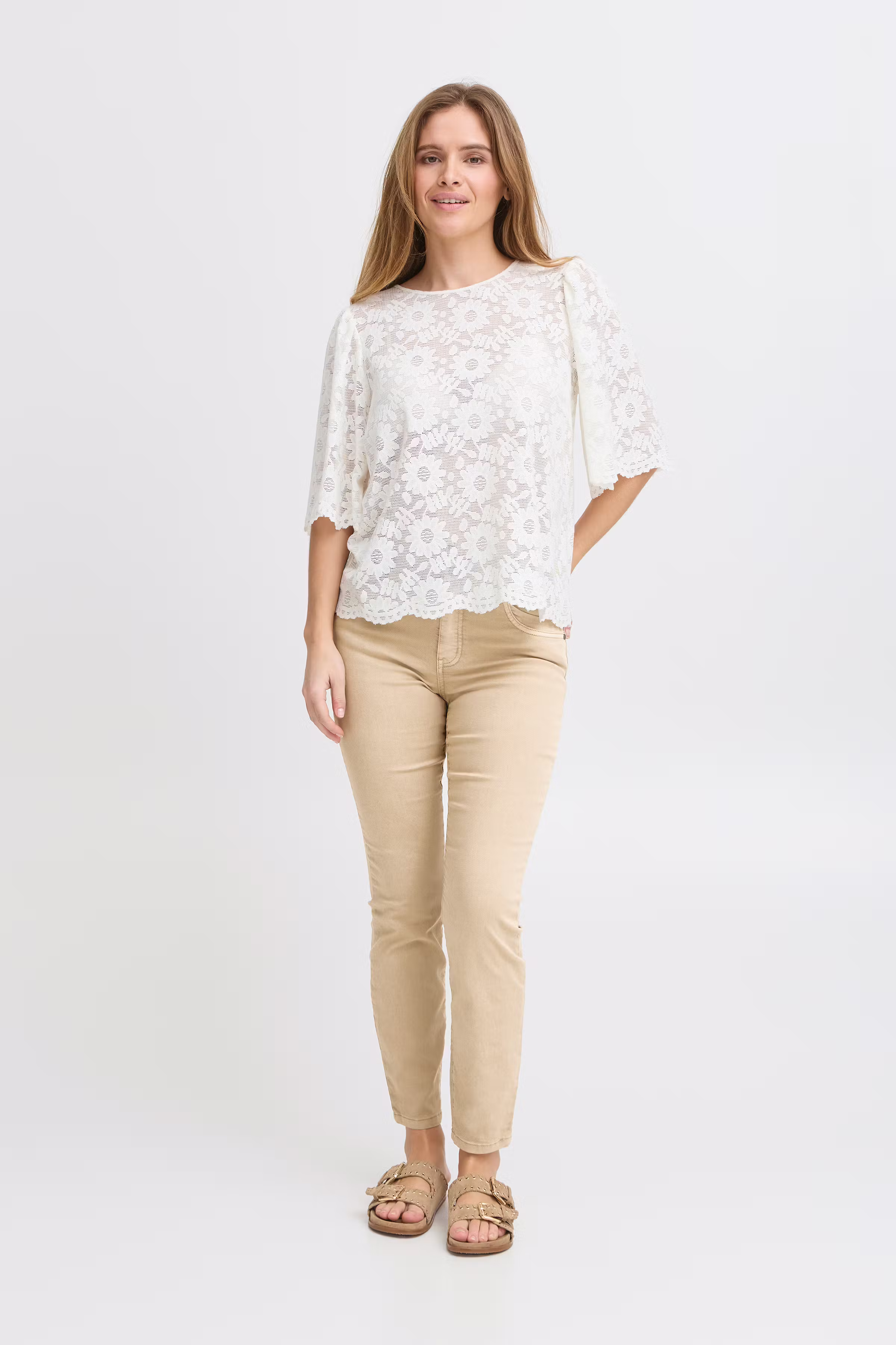 PZROSITA High Waist, Ankle Skinny Leg Bukser LOOKBOOK FRONT 50208674-151307